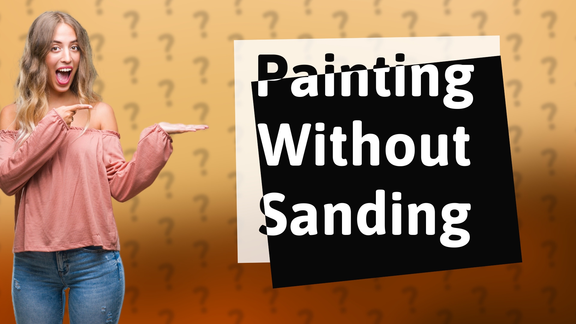 Painting Without Sanding