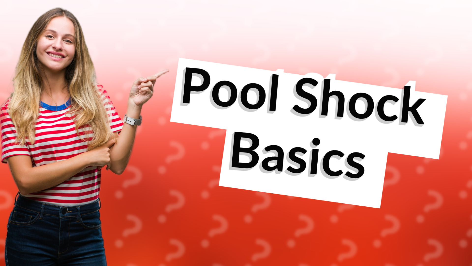 Pool Shock Basics