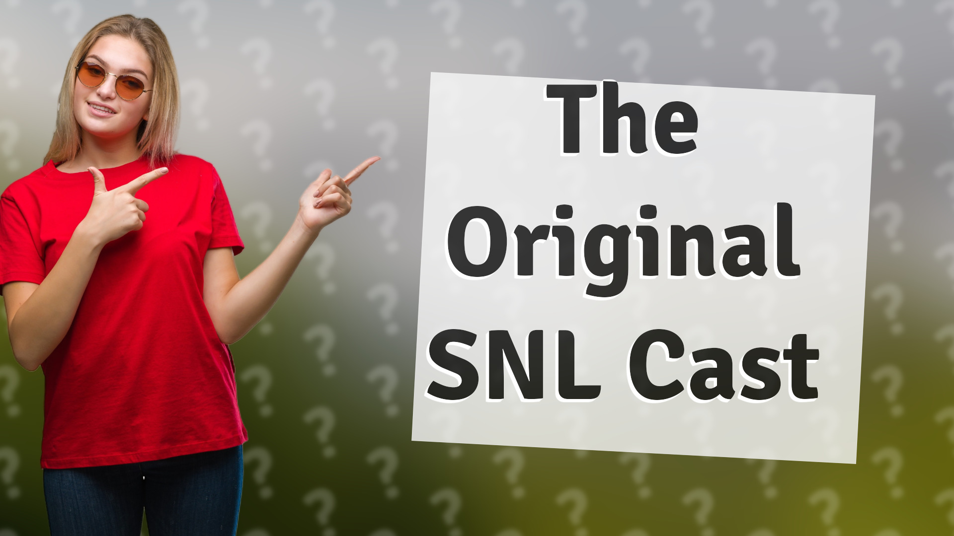 The Original SNL Cast