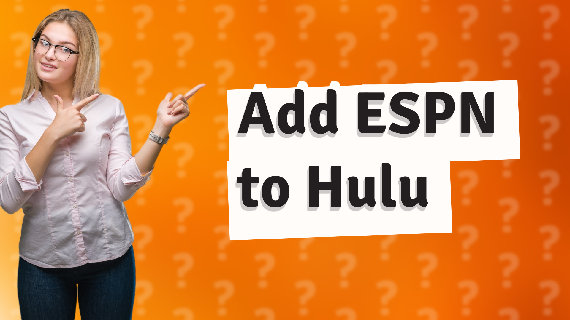 Add ESPN to Hulu