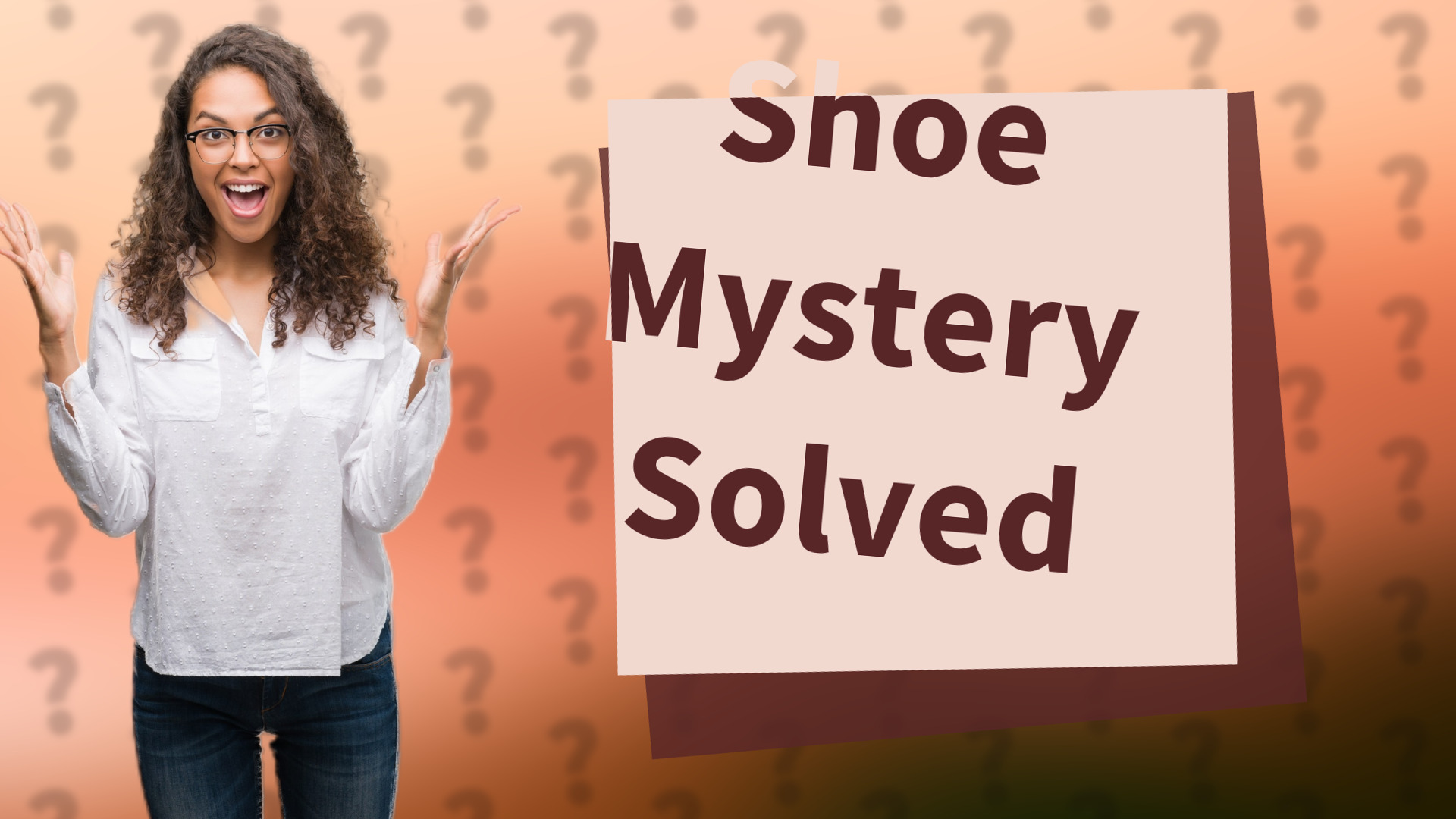Shoe Mystery Solved