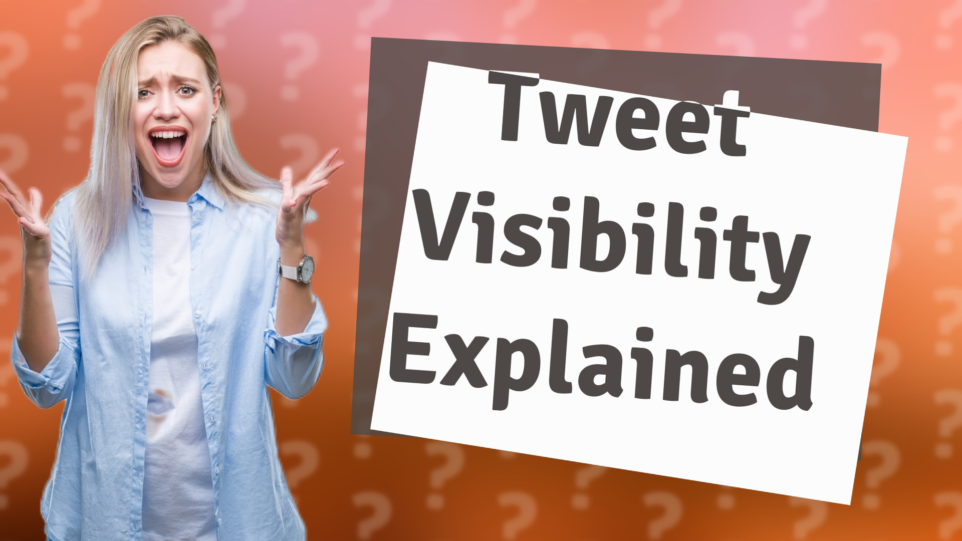 Tweet Visibility Explained