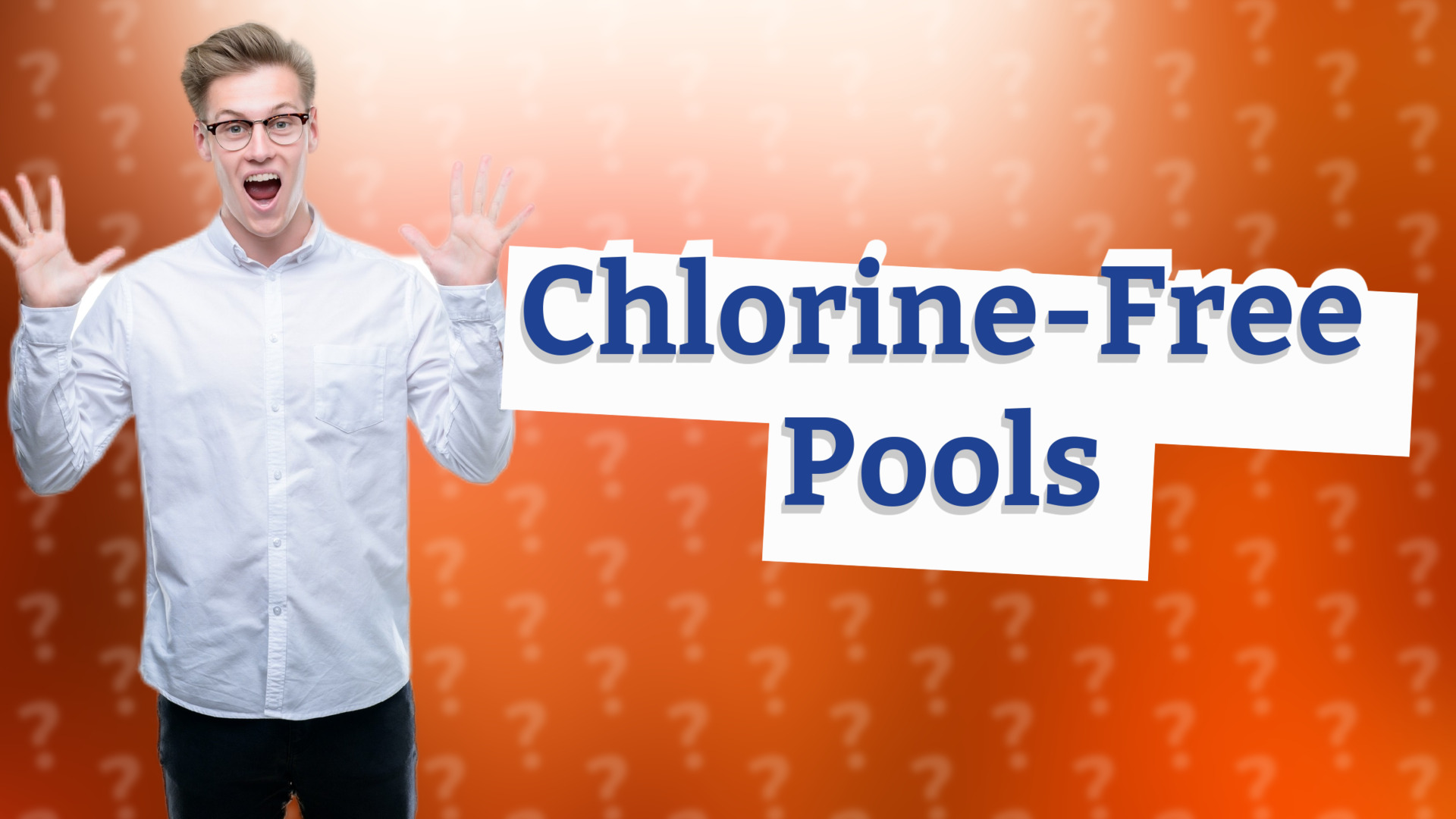 Chlorine-Free Pools