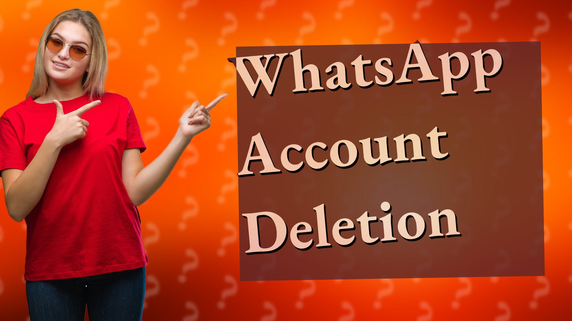 WhatsApp Account Deletion