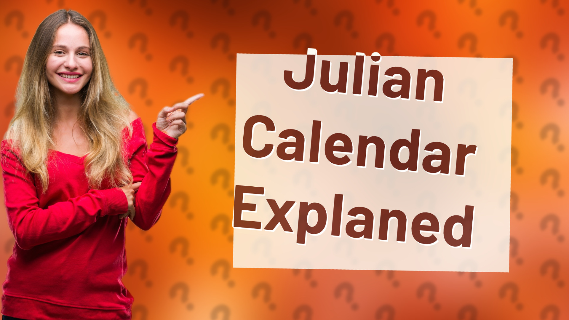 Julian Calendar Explaned