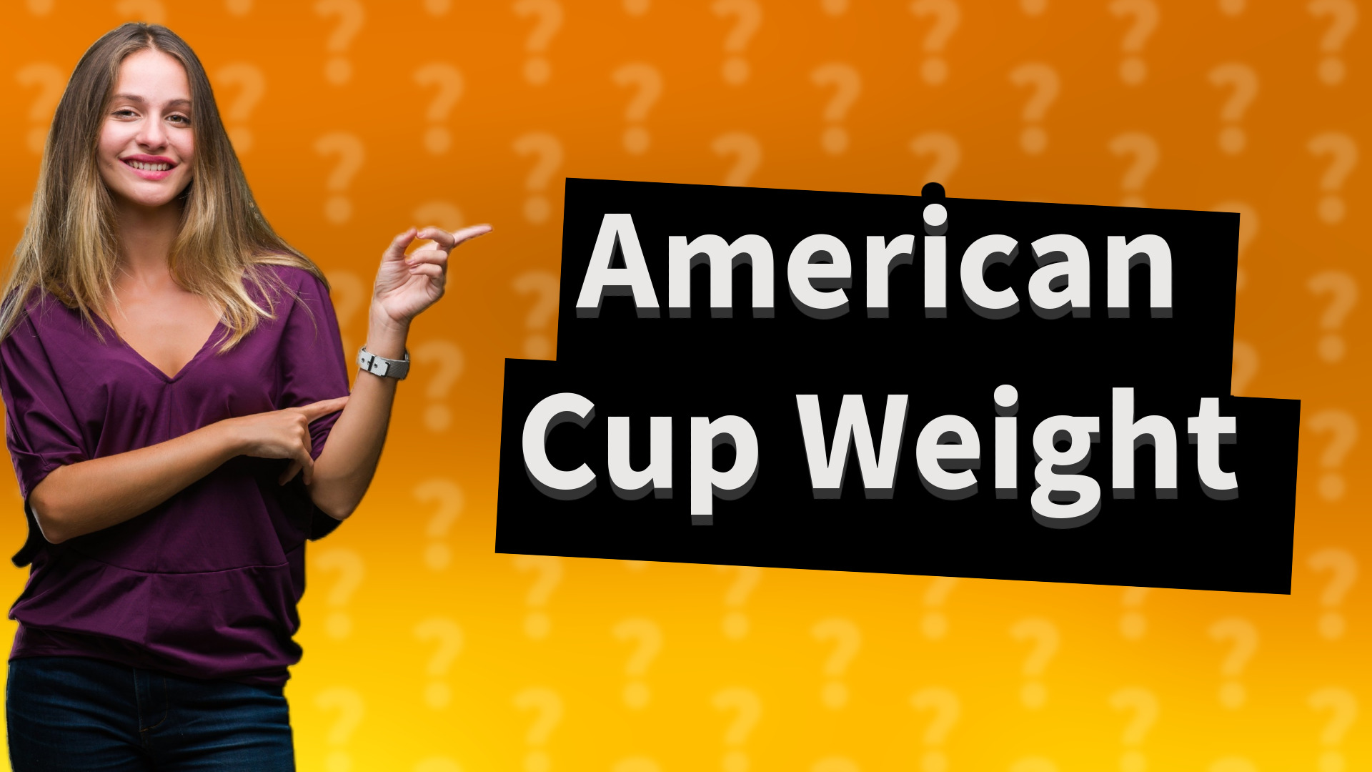 American Cup Weight