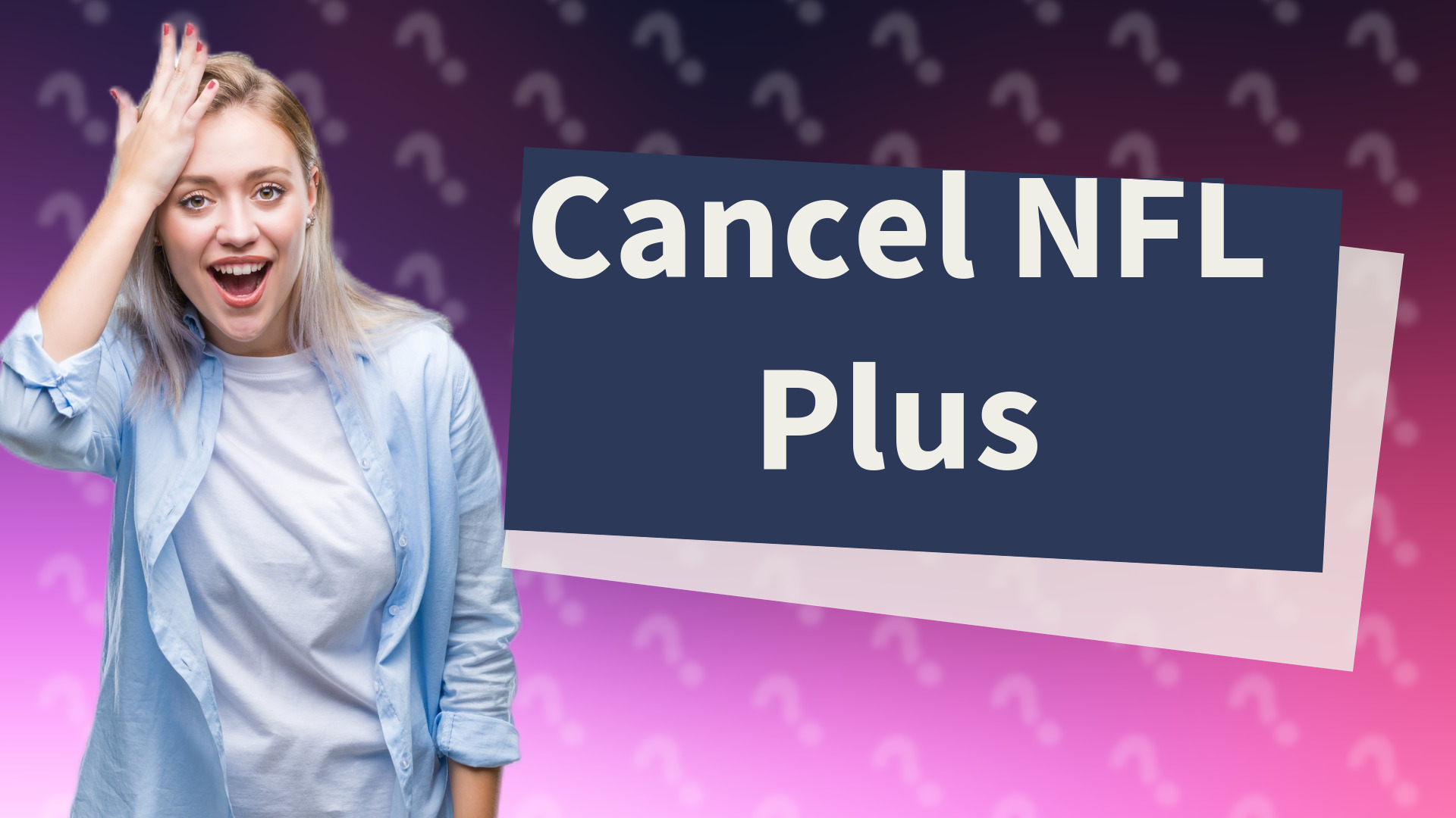 Cancel NFL Plus