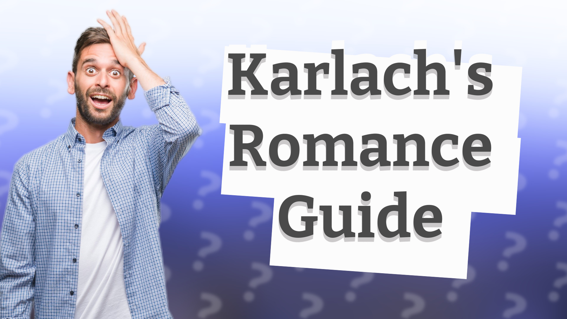 Karlach's Romance Guide