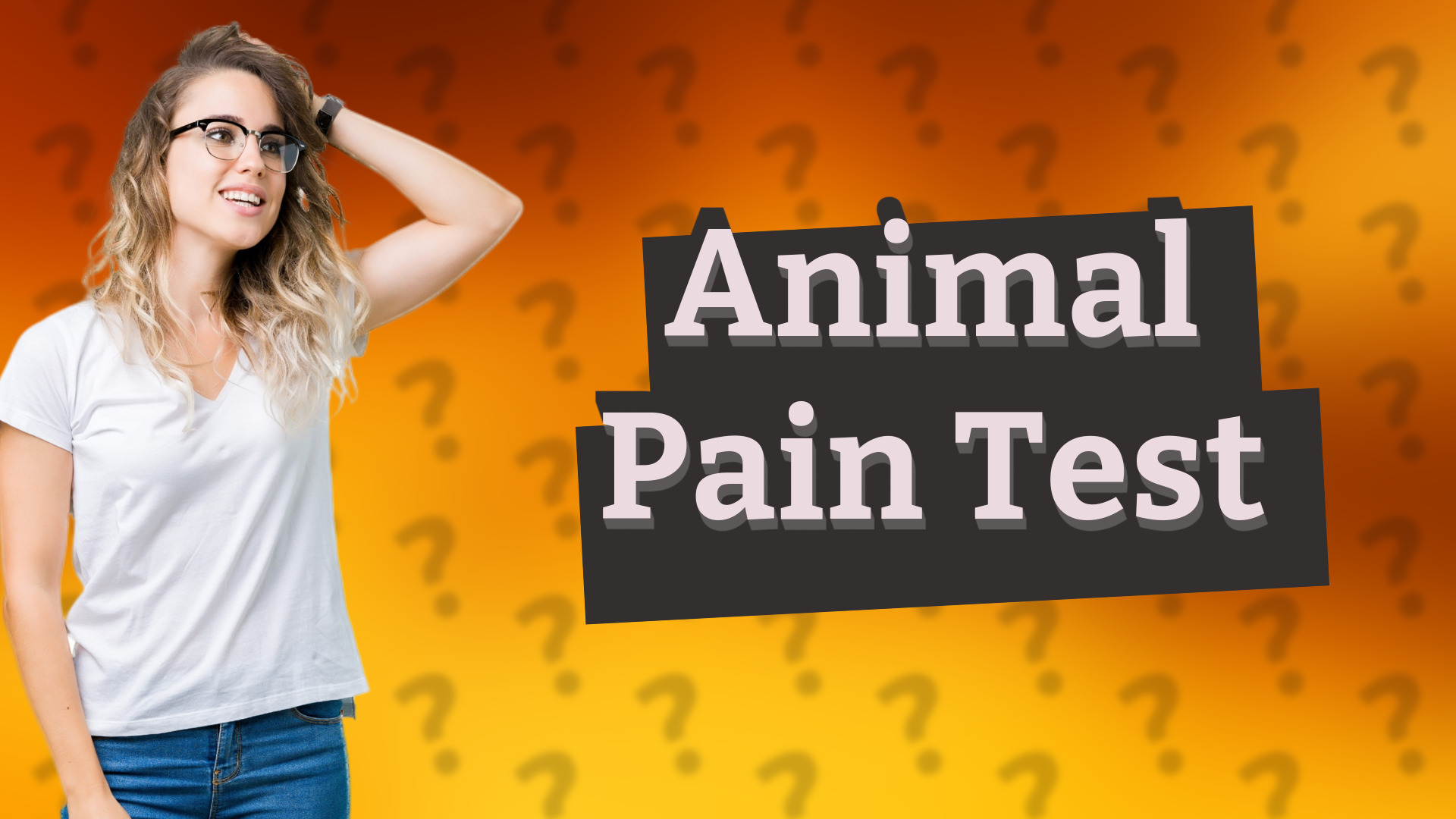 Animal Pain Test