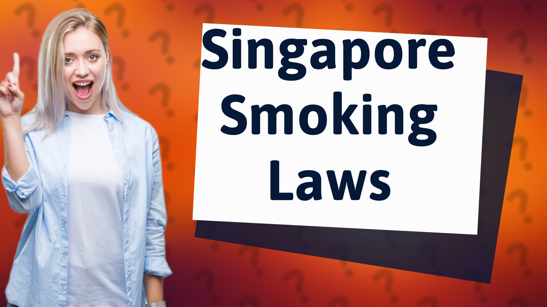 Singapore Smoking Laws