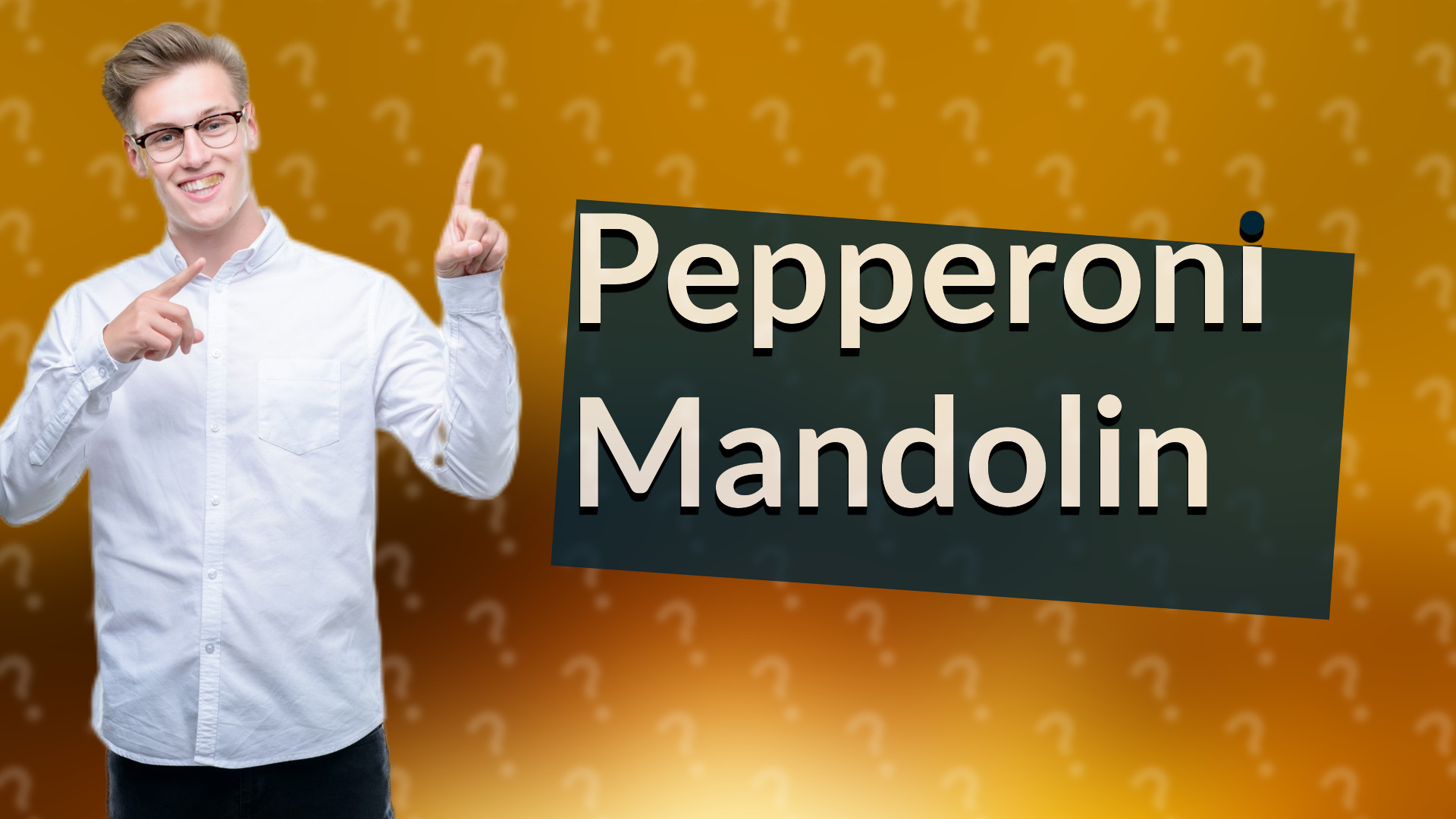 Pepperoni Mandolin