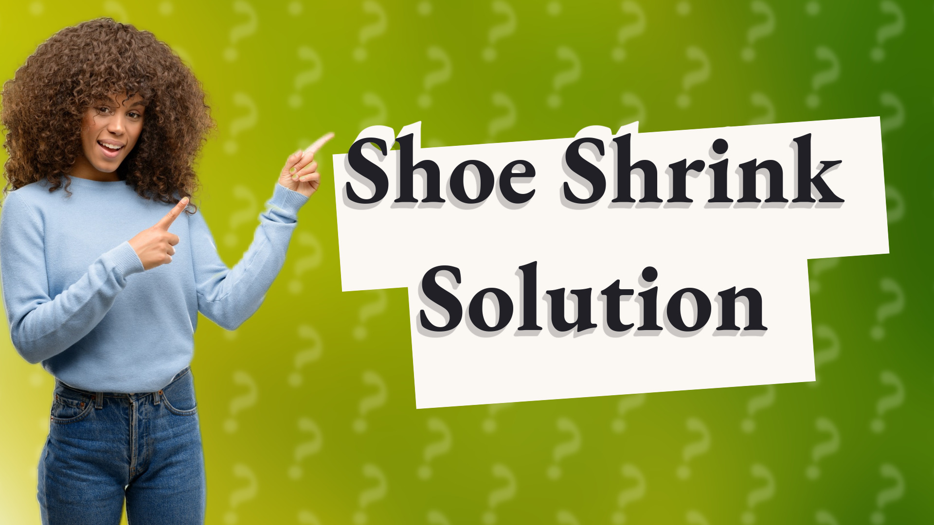 Shoe Shrink Solution