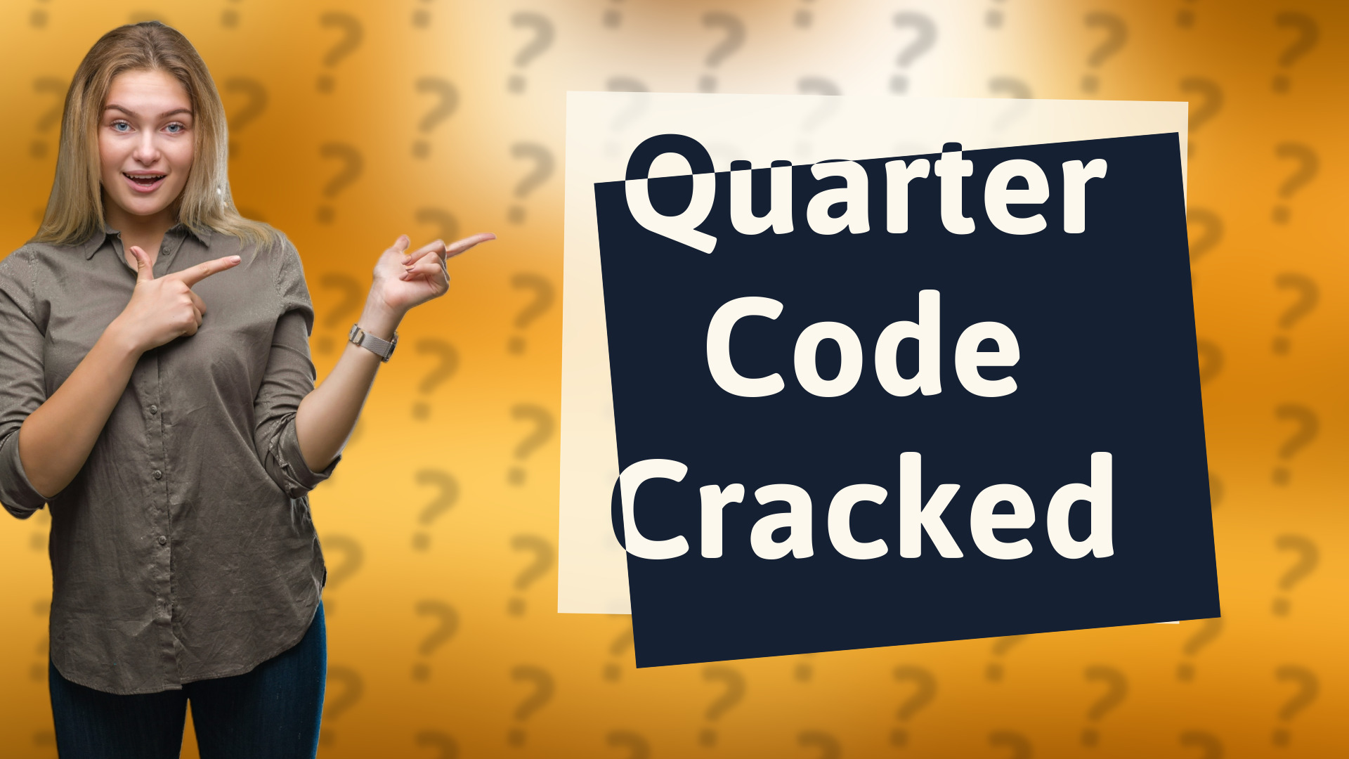 Quarter Code Cracked