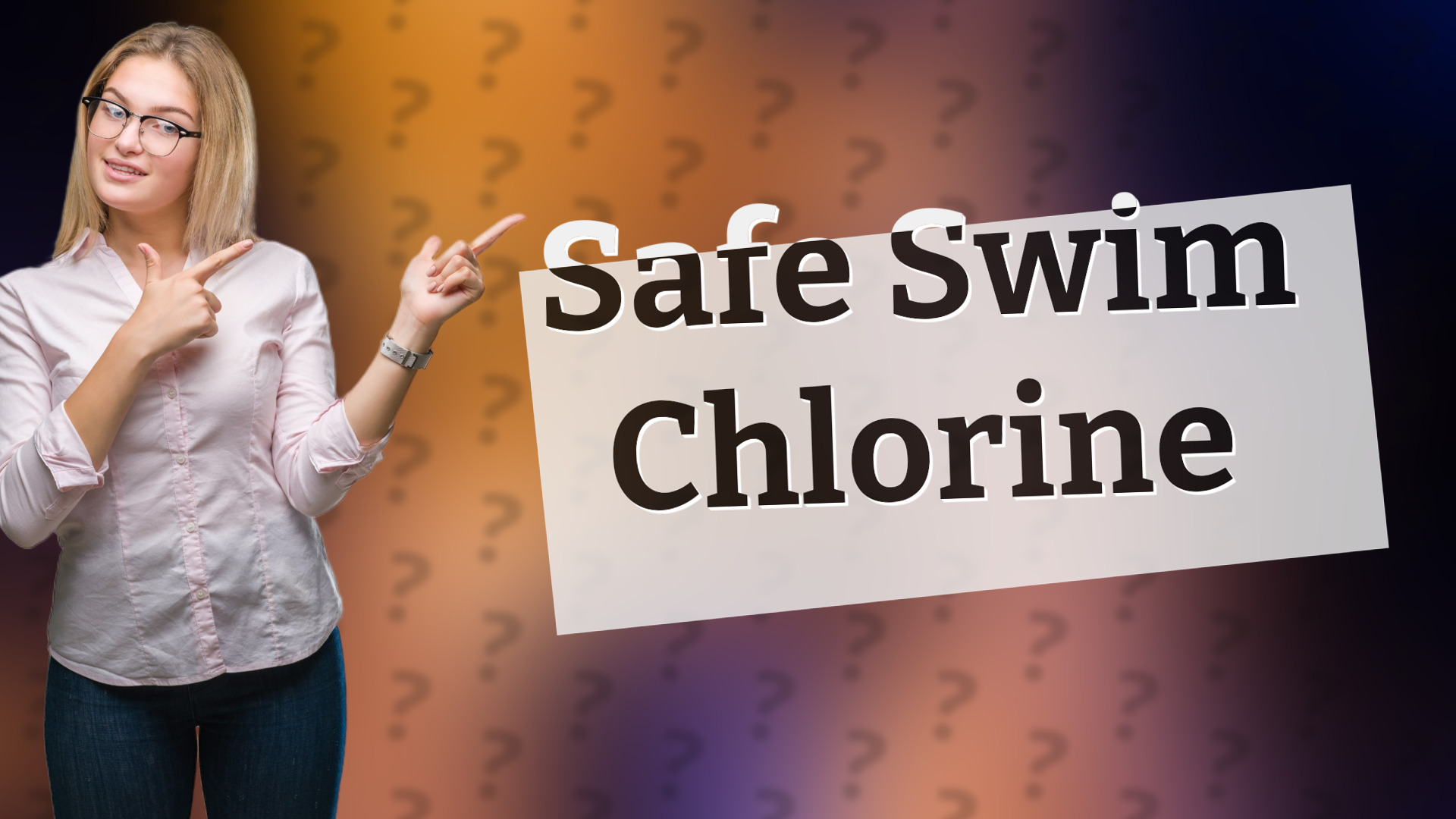 Safe Swim Chlorine