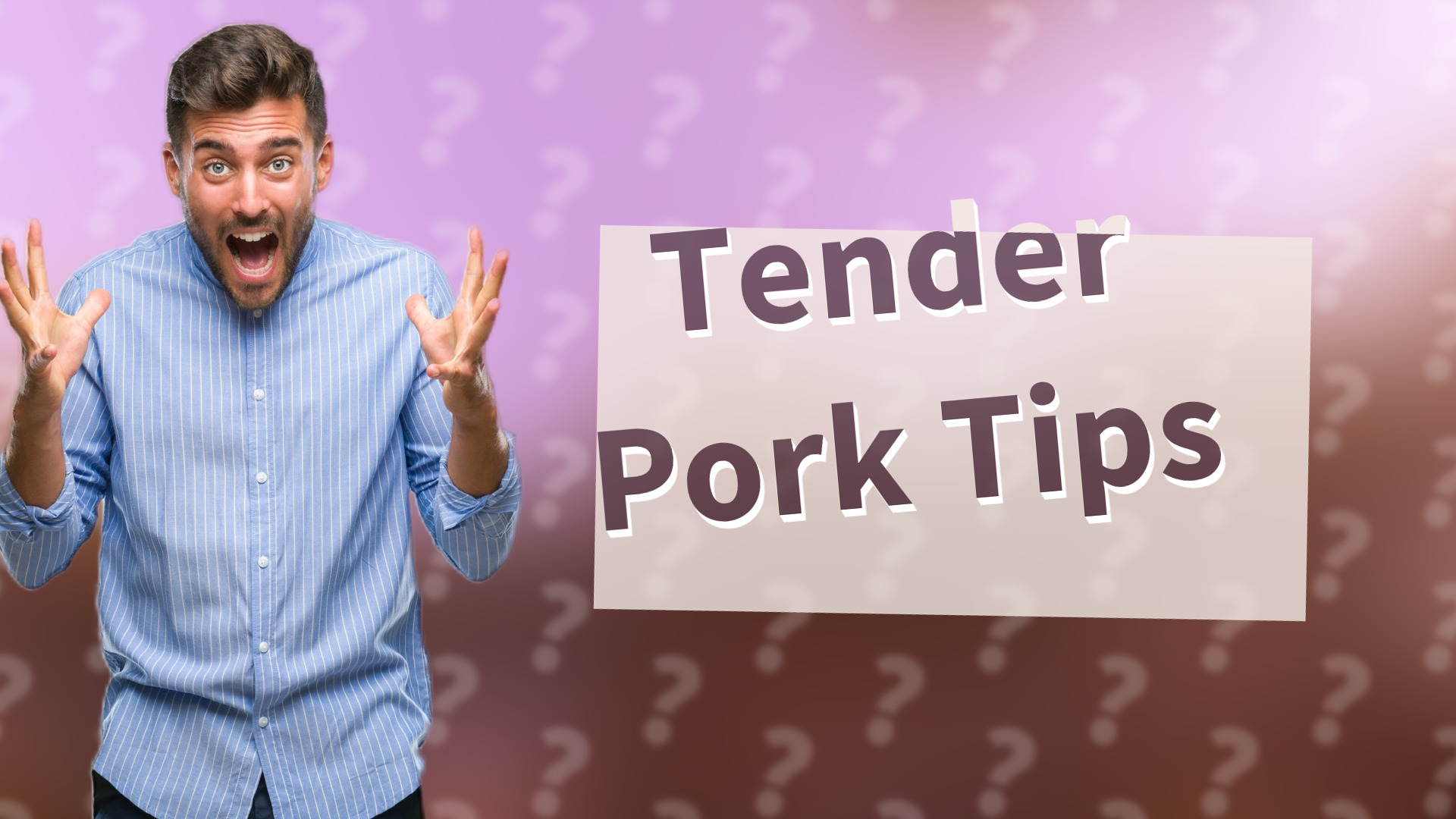 Tender Pork Tips