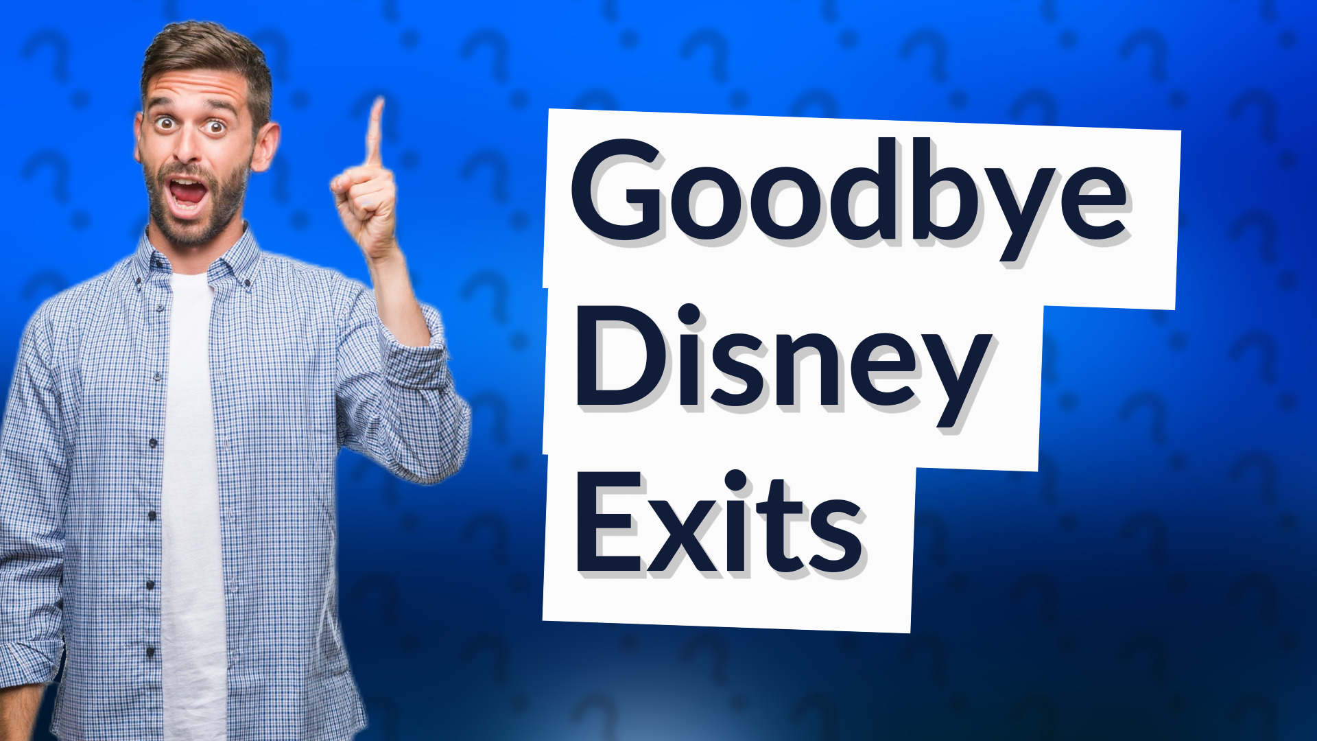 Goodbye Disney Exits