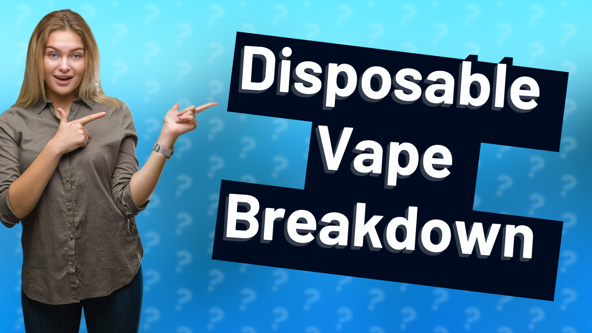 Disposable Vape Breakdown