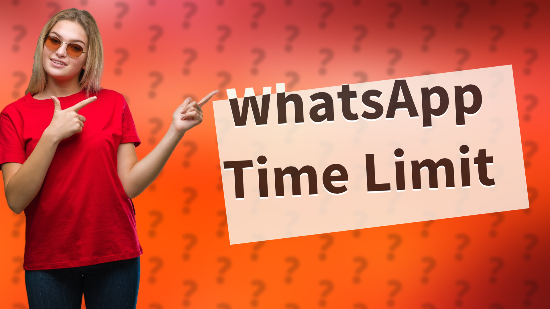 WhatsApp Time Limit