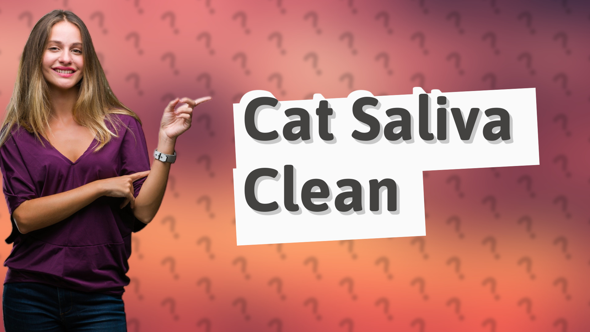 Cat Saliva Clean