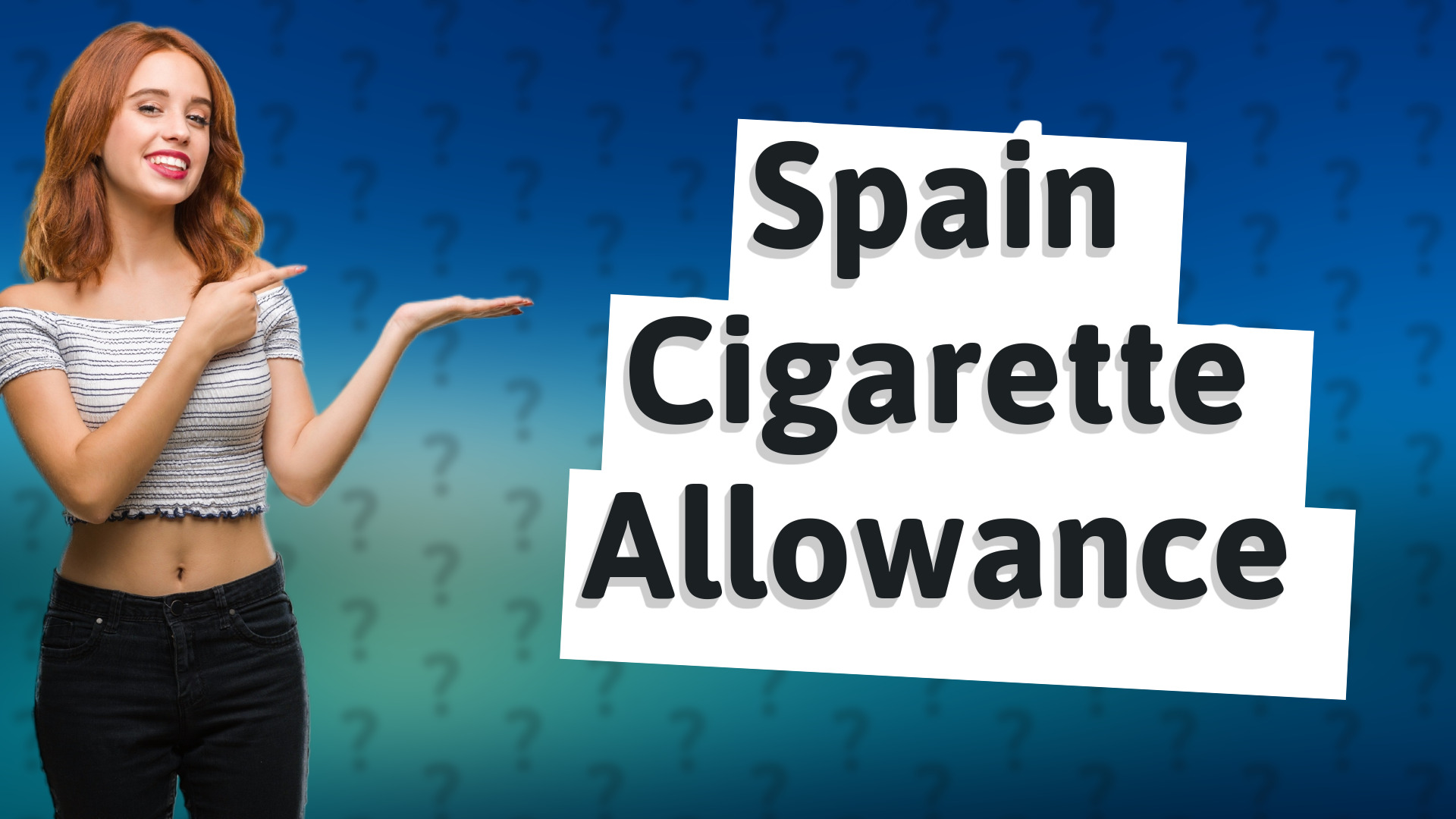 Spain Cigarette Allowance