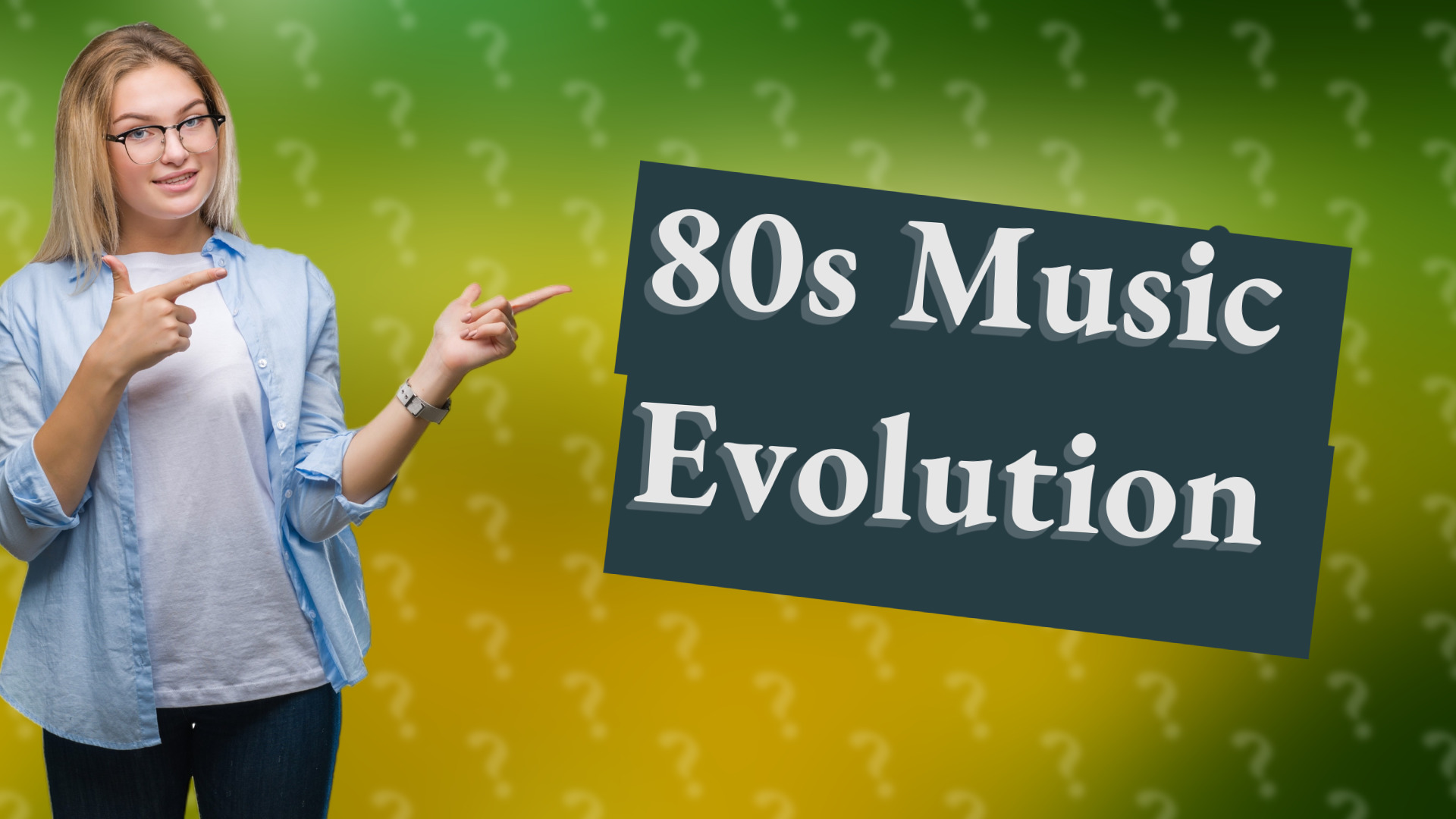 80s Music Evolution