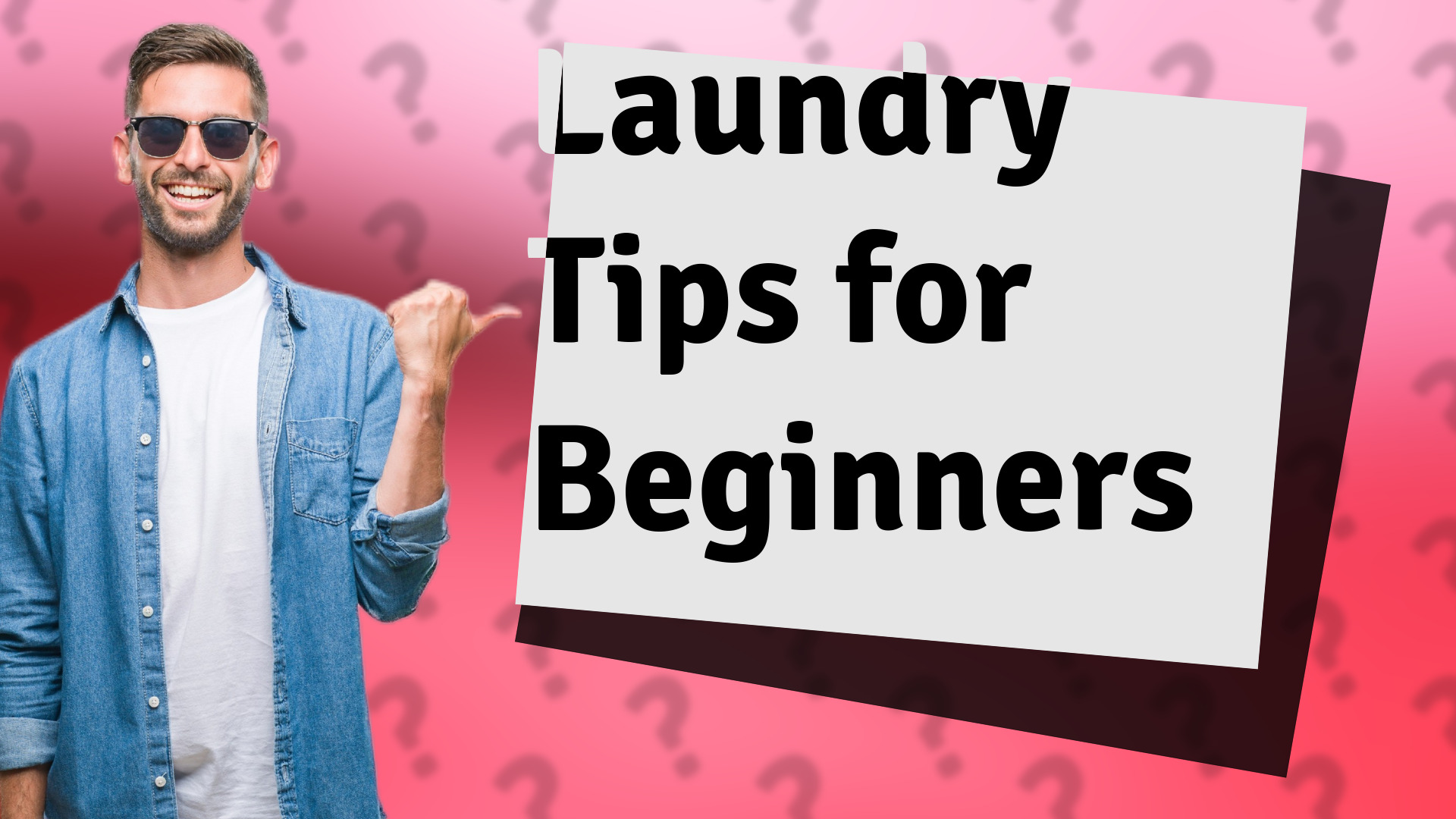 Laundry Tips for Beginners