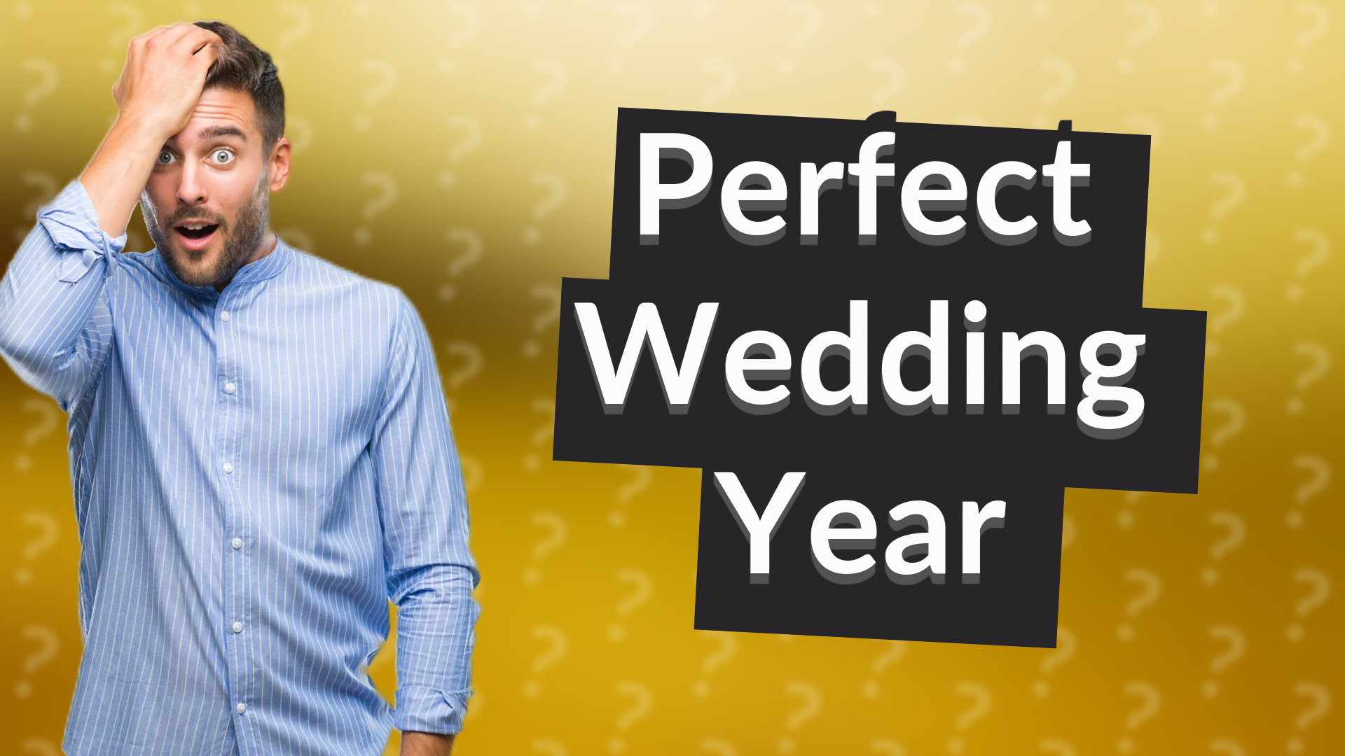 Perfect Wedding Year