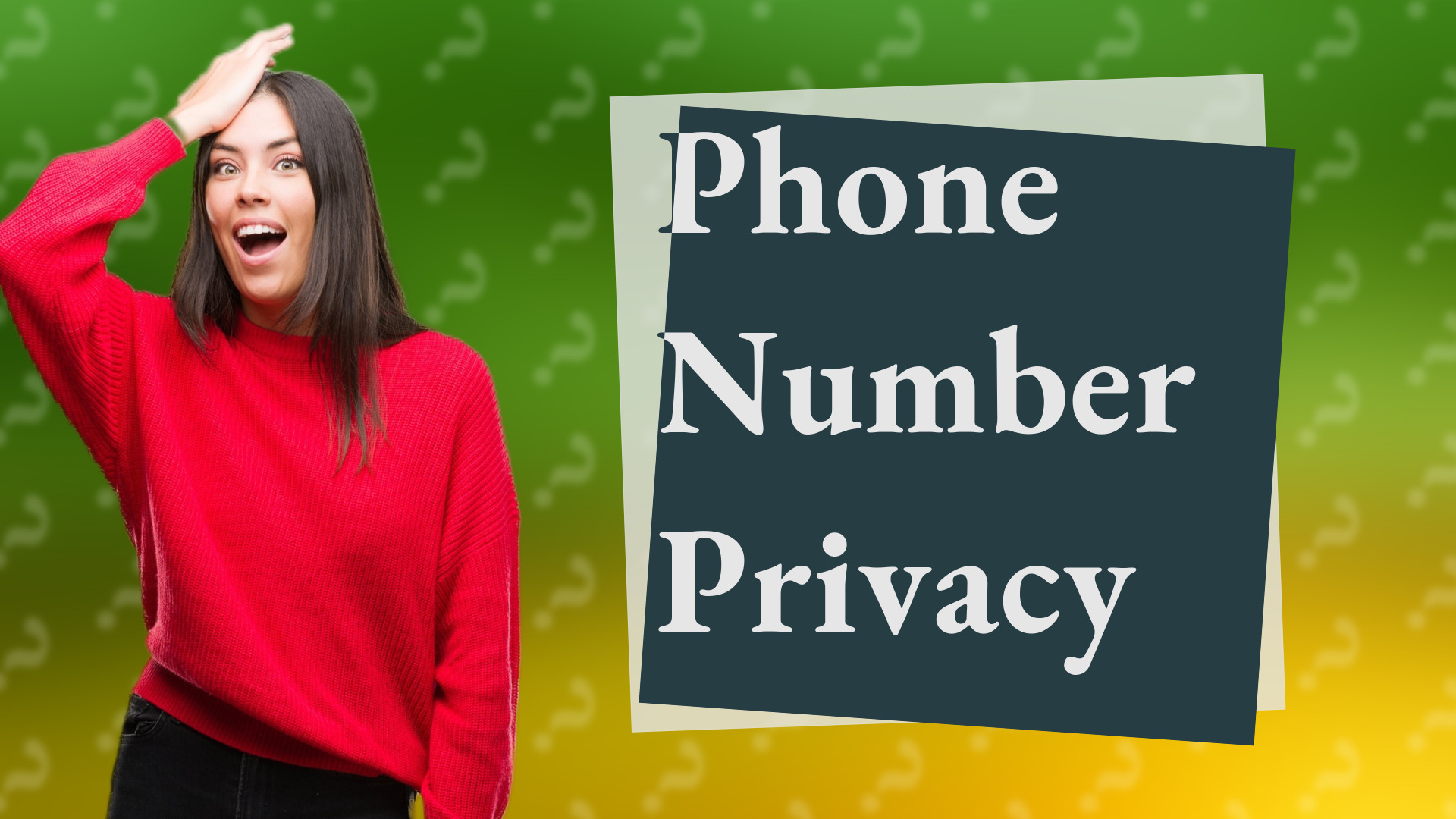 Phone Number Privacy