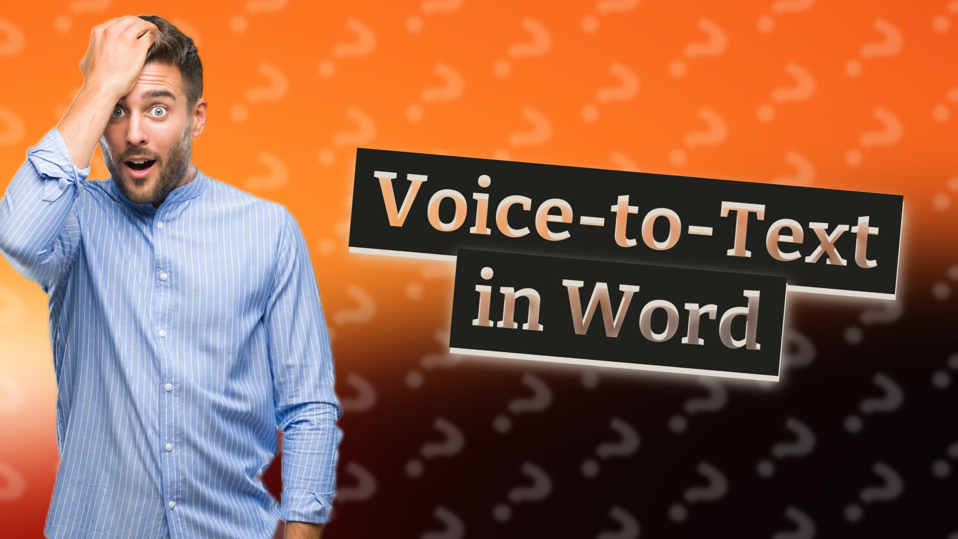 Voice-to-Text in Word