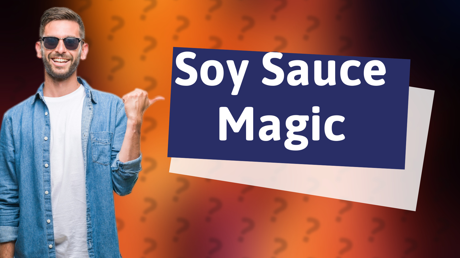 Soy Sauce Magic