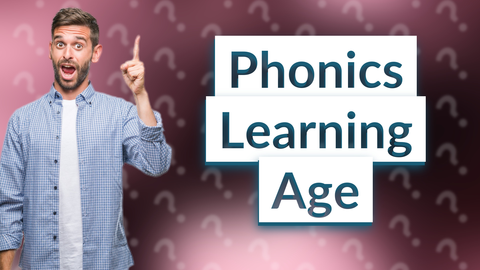 Phonics Learning Age