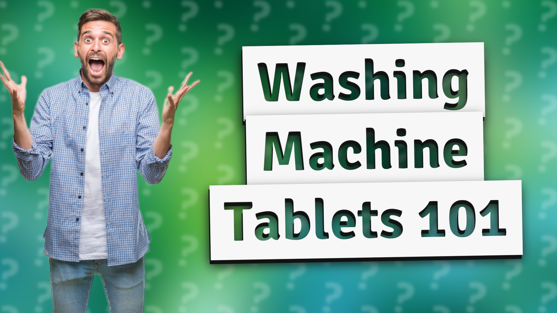 Washing Machine Tablets 101