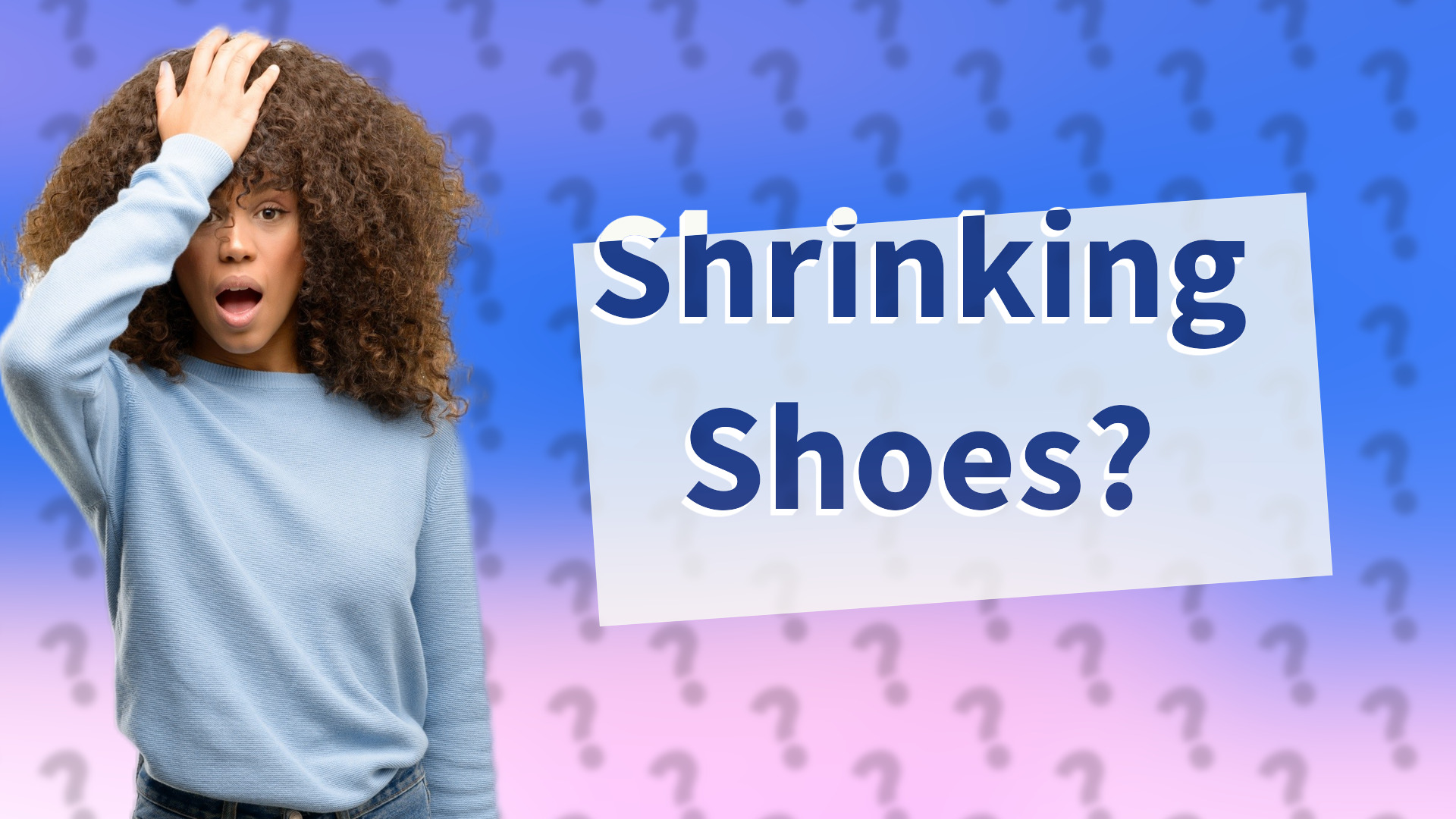 Shrinking Shoes?