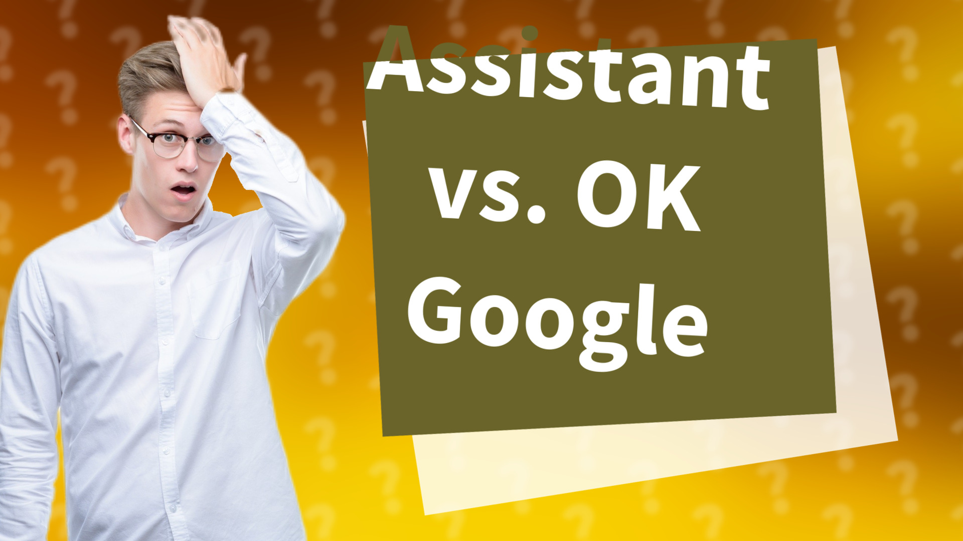 Assistant vs. OK Google