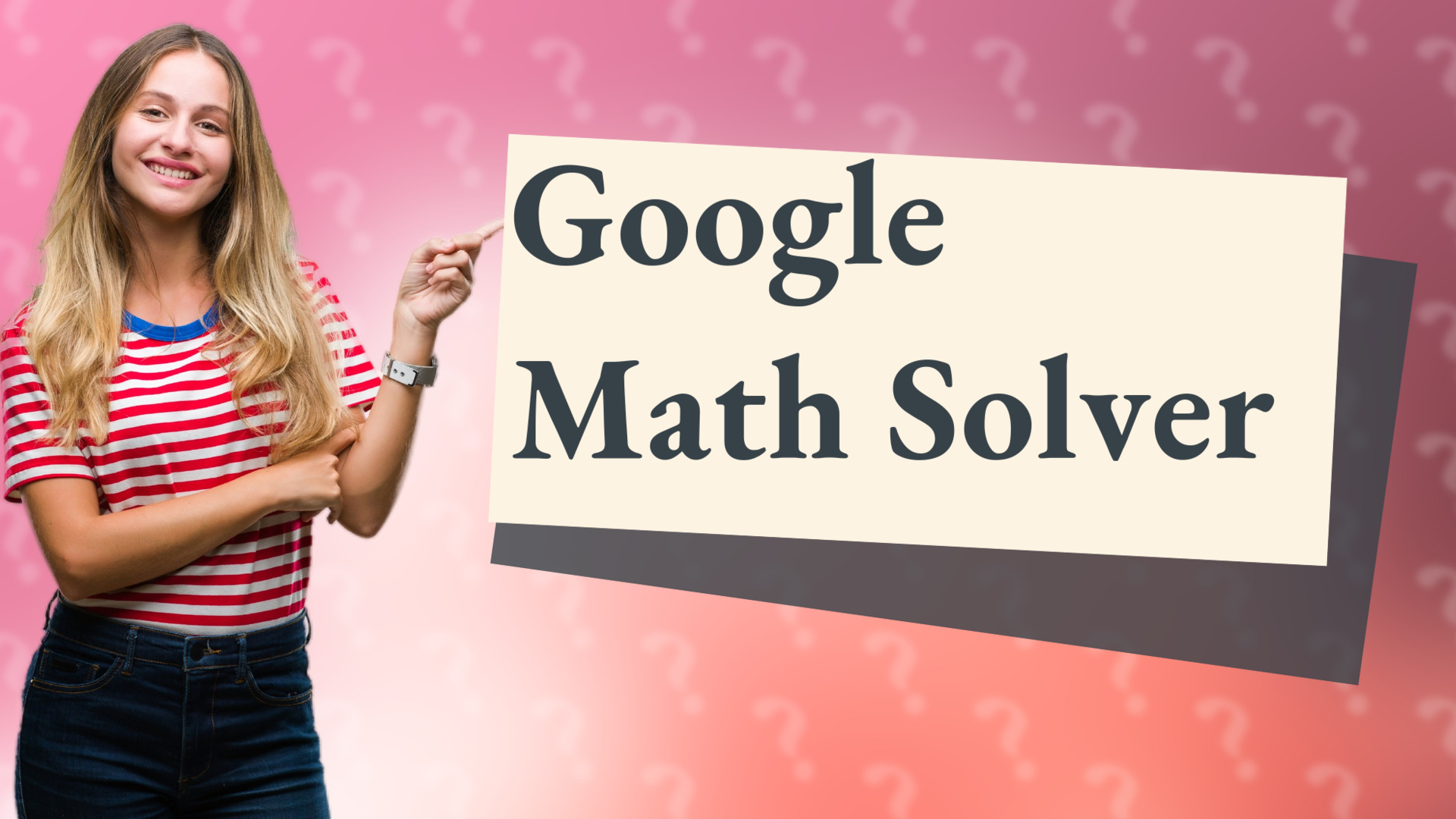 Google Math Solver