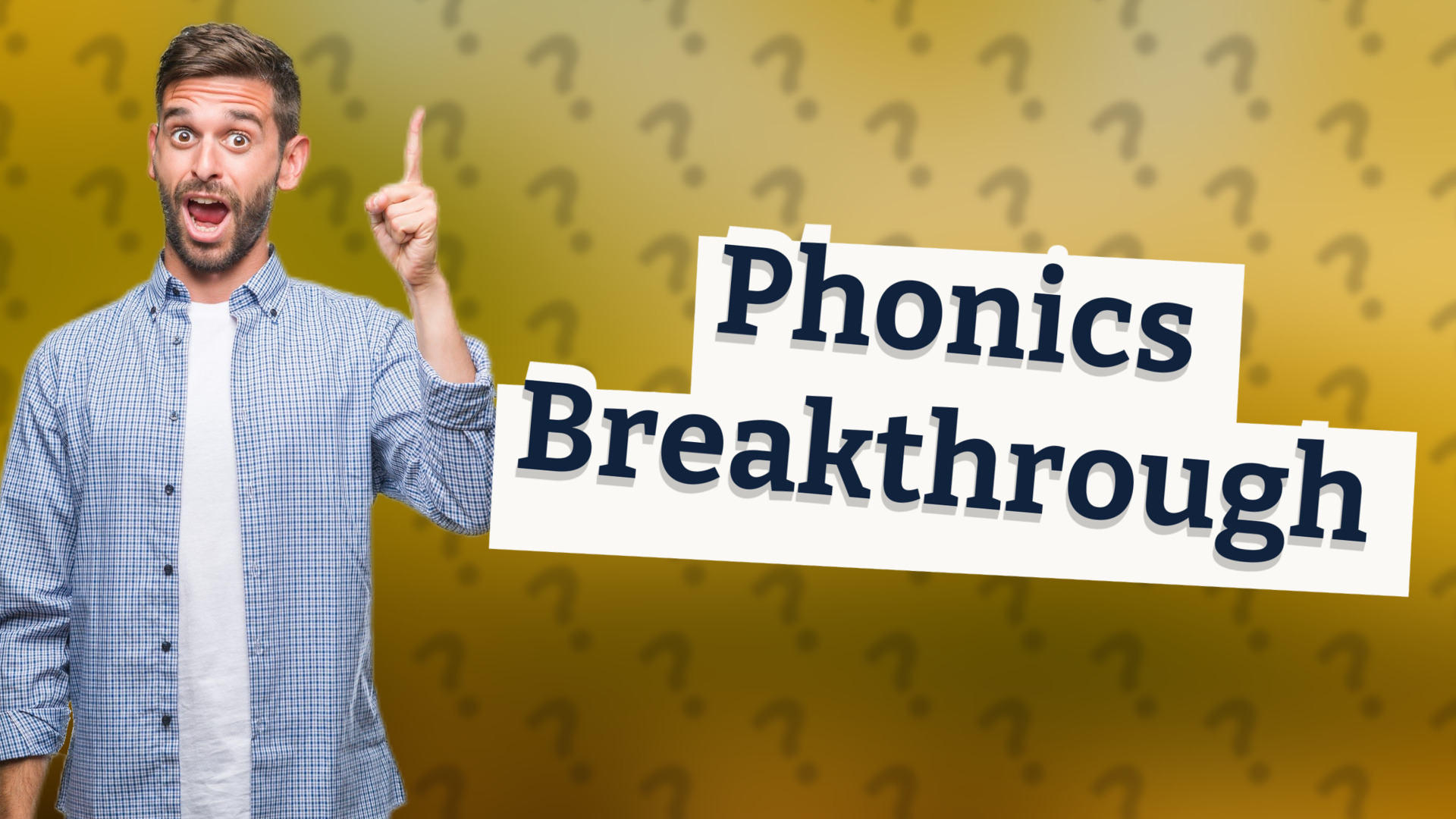Phonics Breakthrough