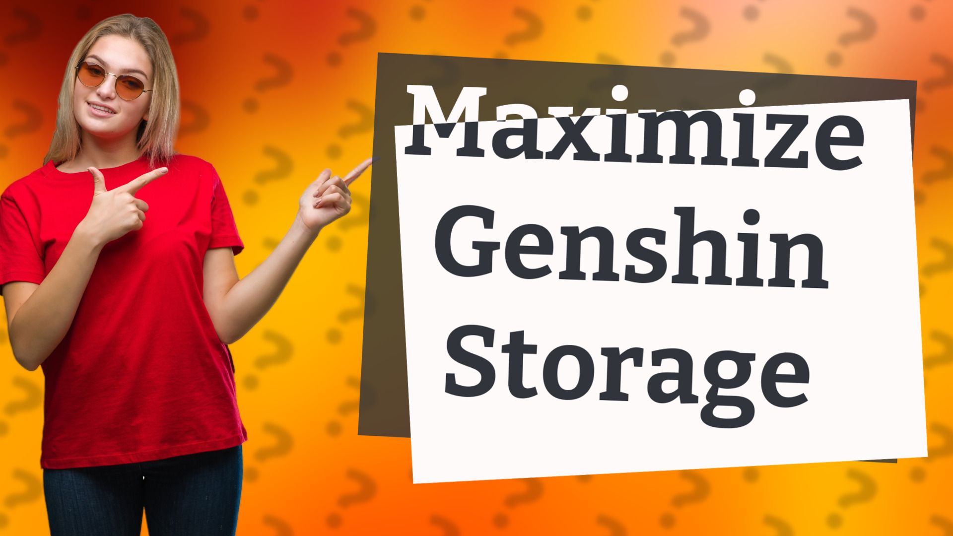 Maximize Genshin Storage