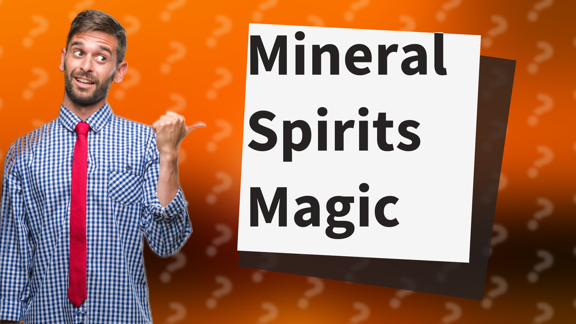 Mineral Spirits Magic
