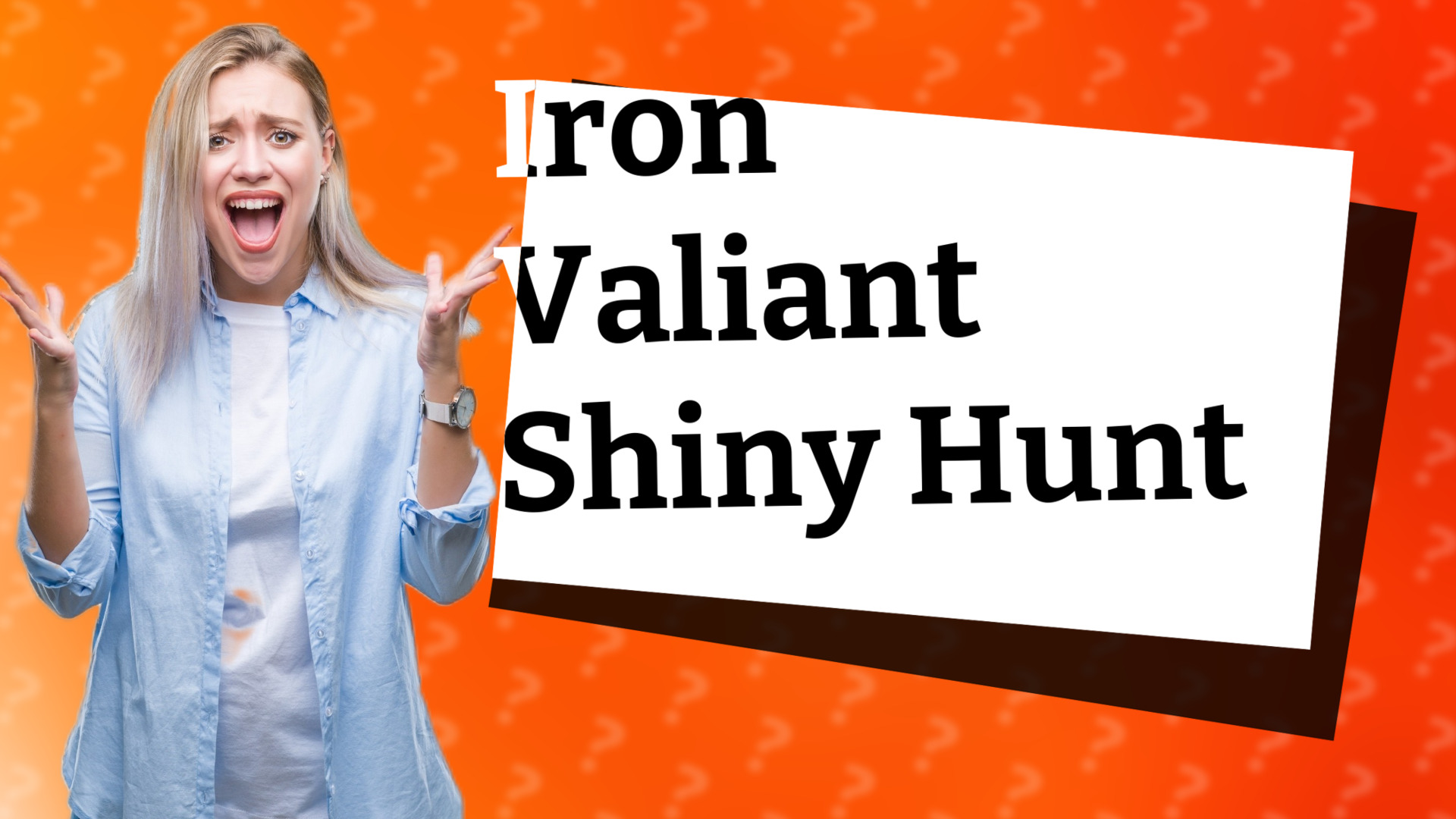 Iron Valiant Shiny Hunt