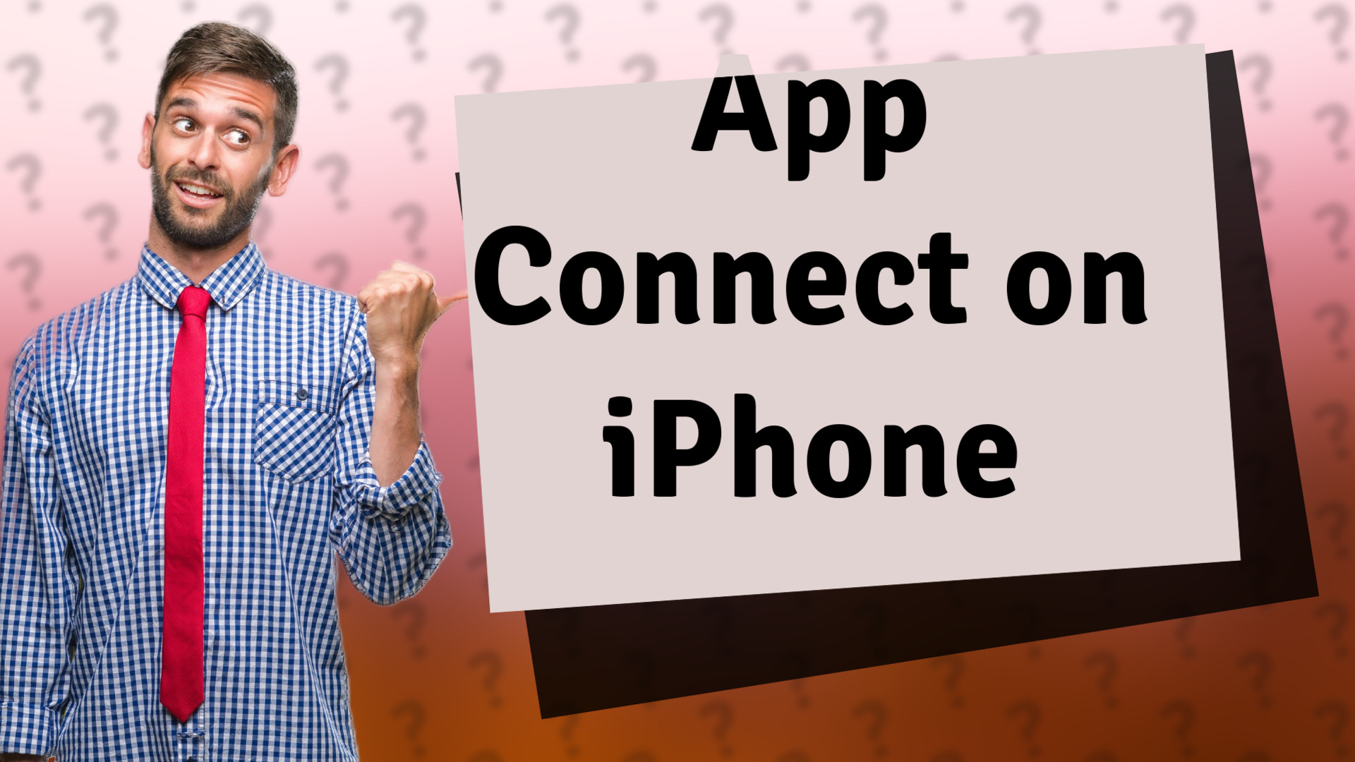 App Connect on iPhone