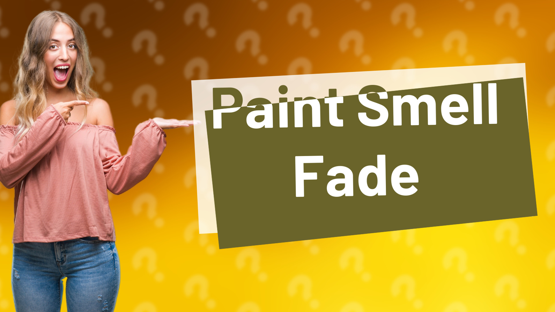 Paint Smell Fade