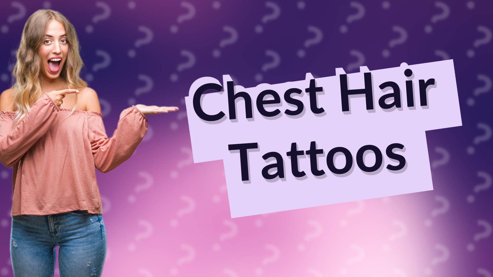 Chest Hair Tattoos