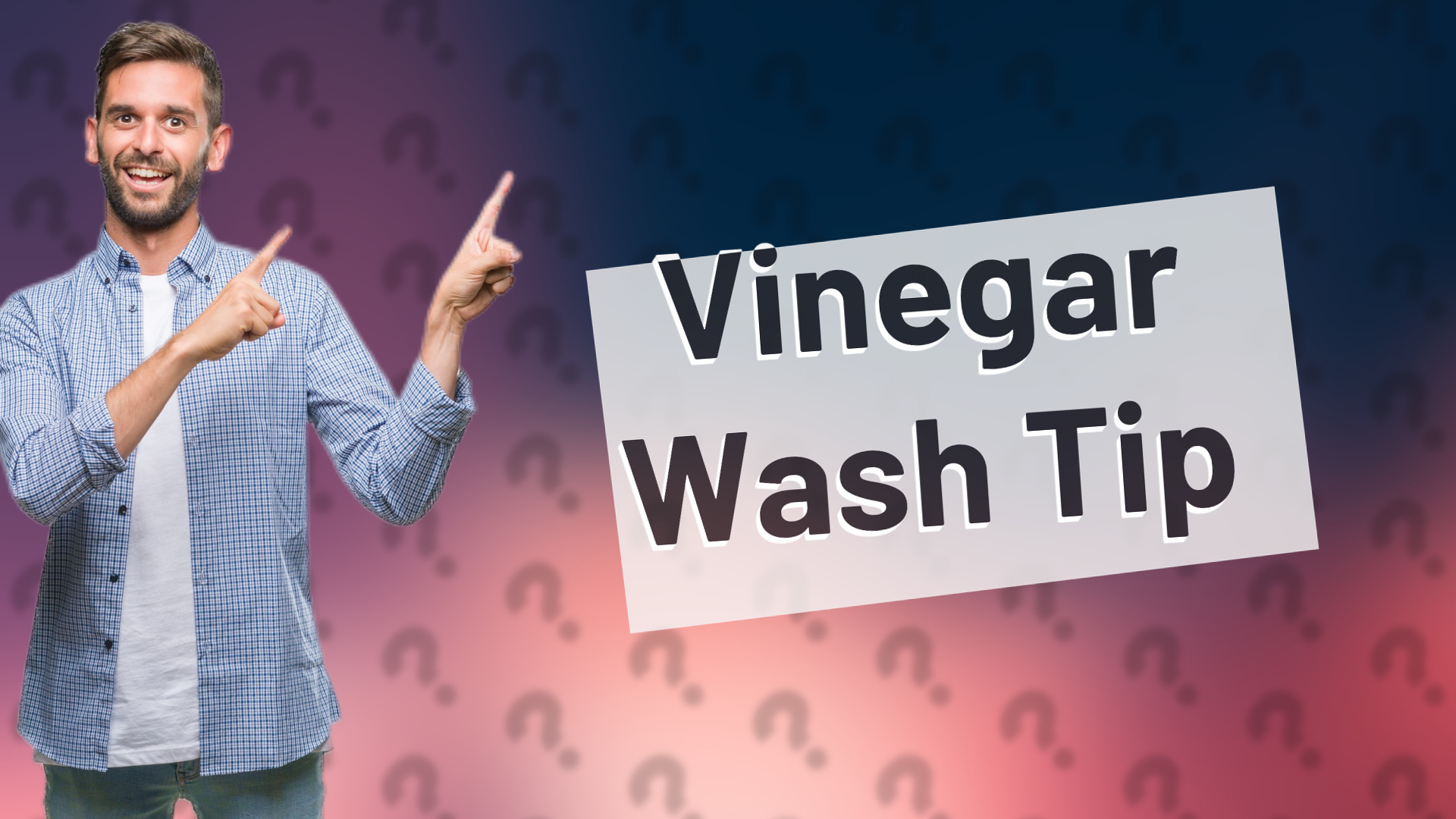 Vinegar Wash Tip