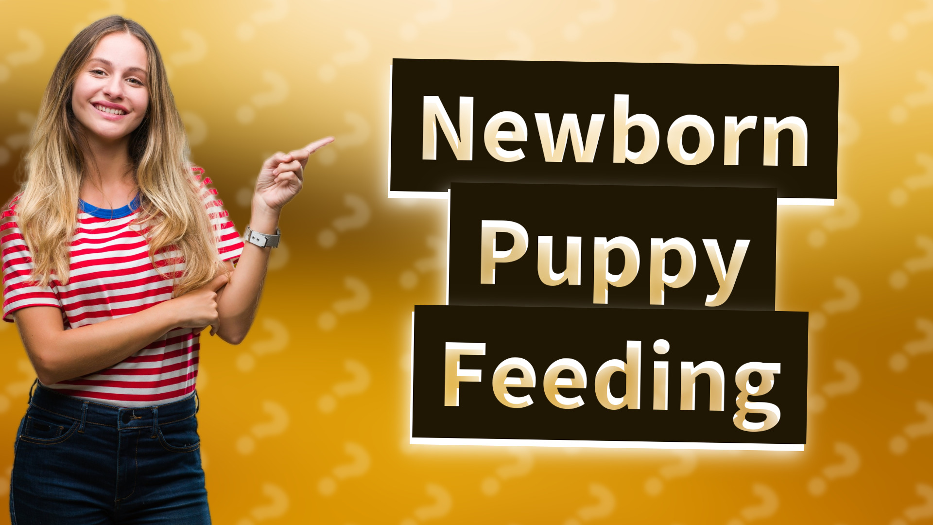 Newborn Puppy Feeding