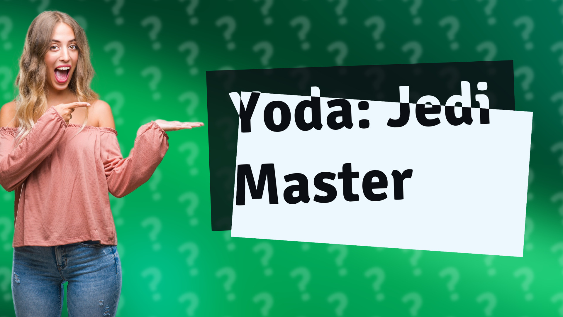 Yoda: Jedi Master