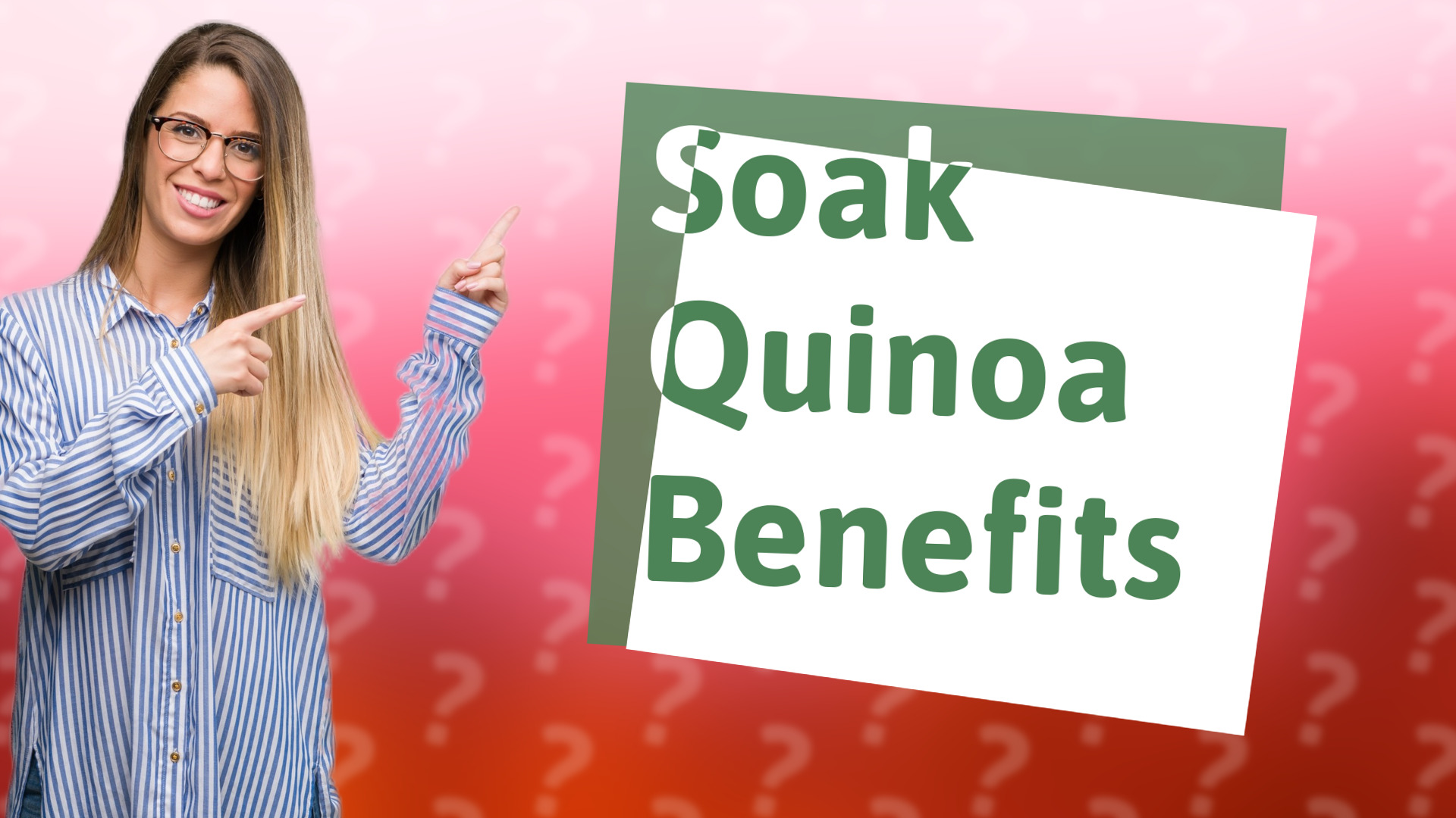 Soak Quinoa Benefits