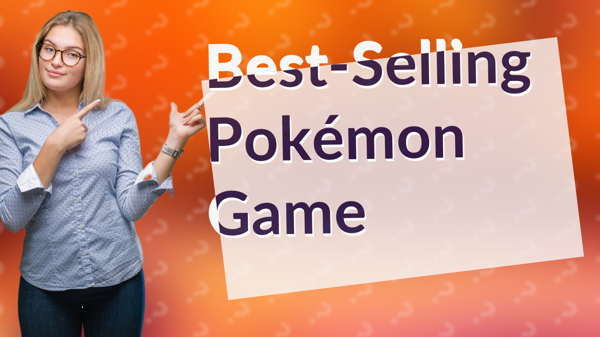 Best-Selling Pokémon Game