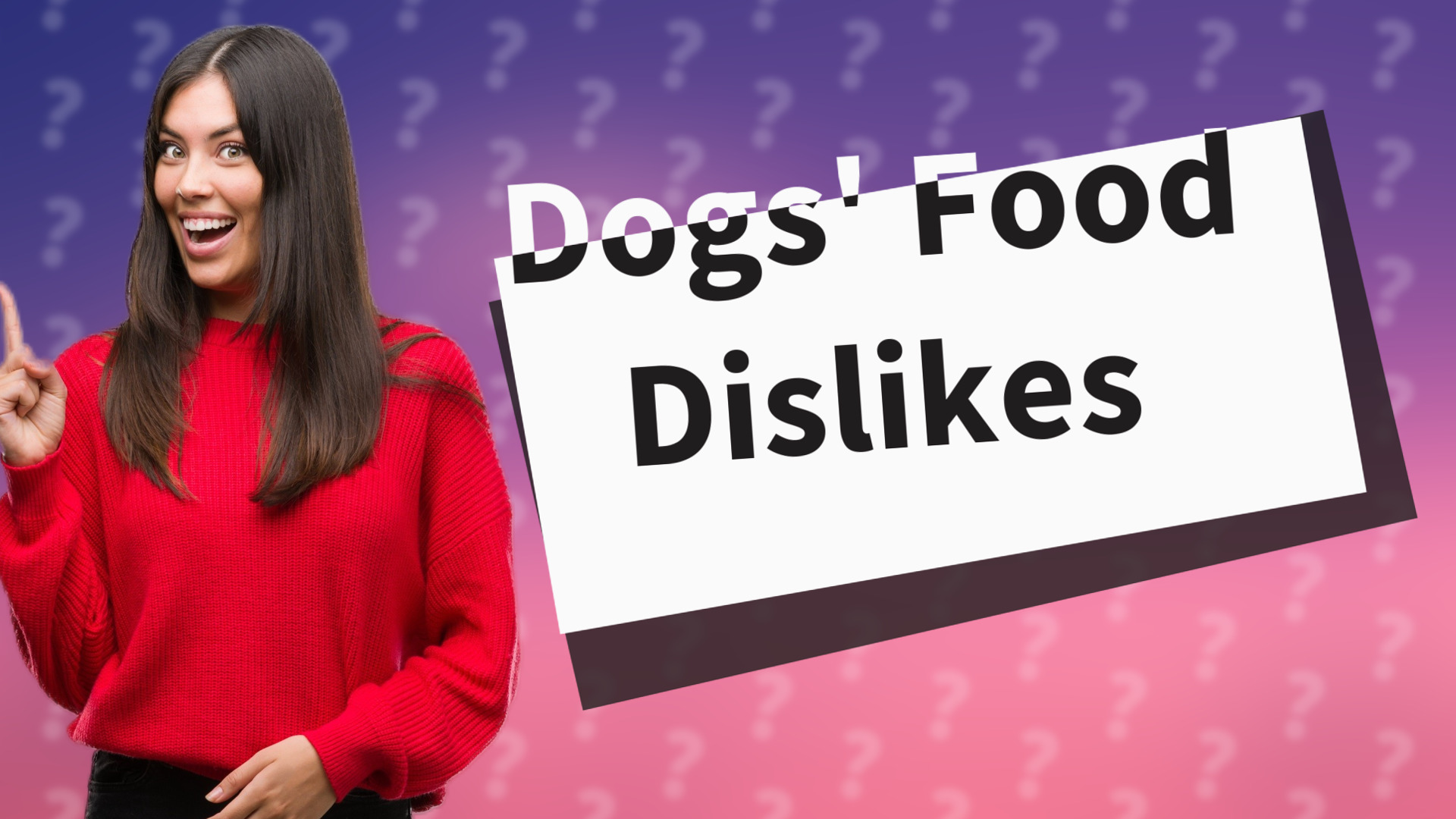 Dogs' Food Dislikes