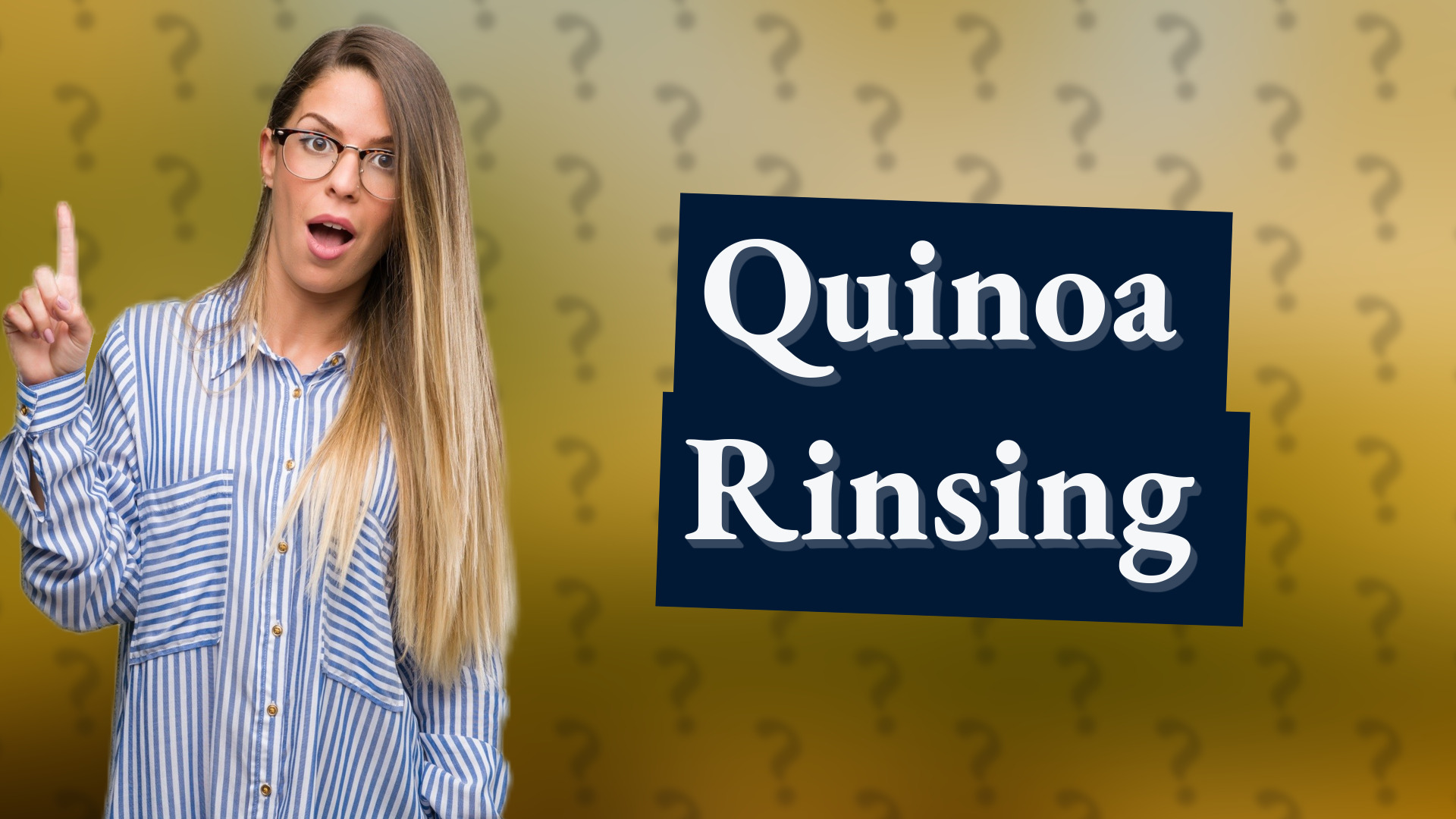 Quinoa Rinsing