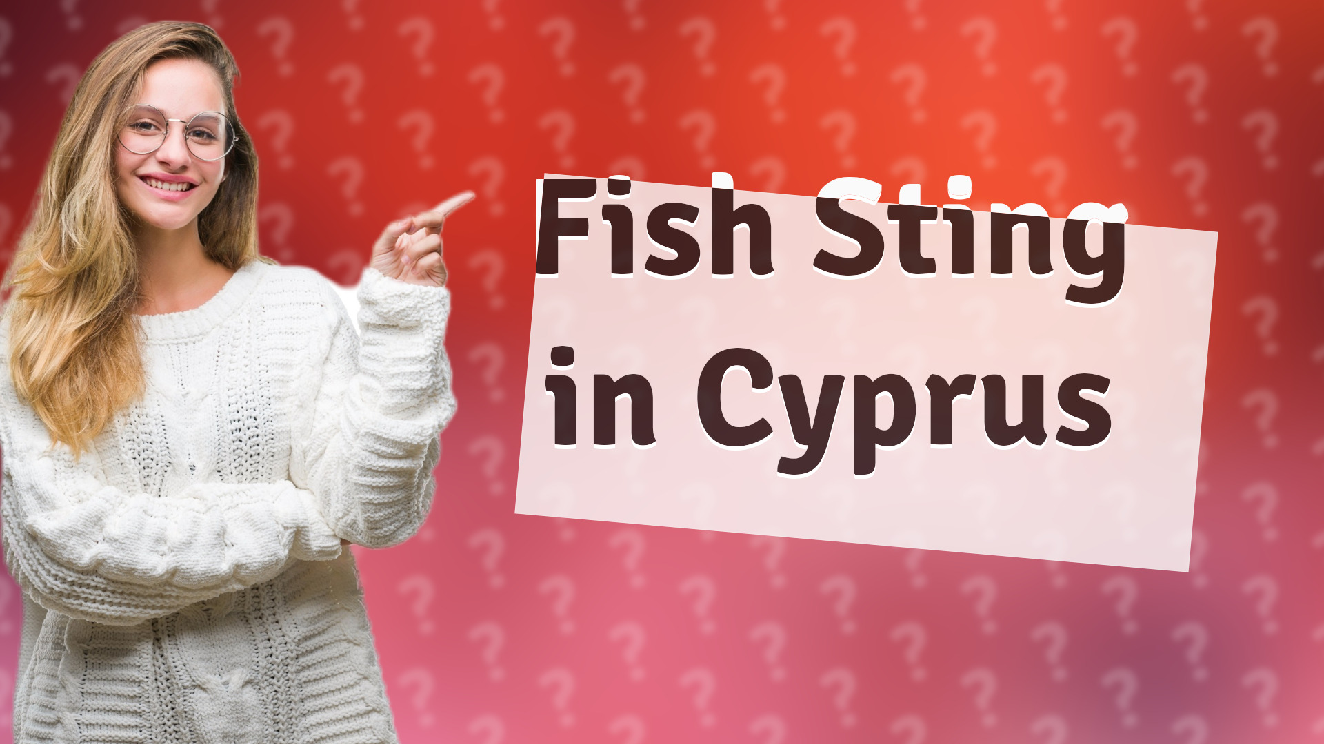 Fish Sting in Cyprus